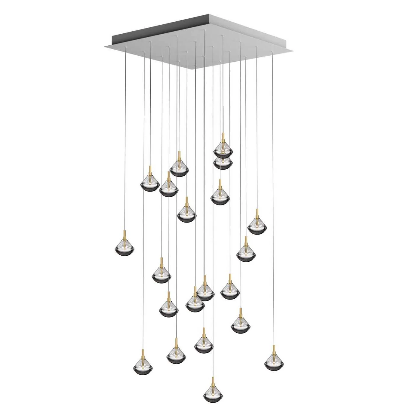 Stellar Dust Square LED Chandelier - Image 3