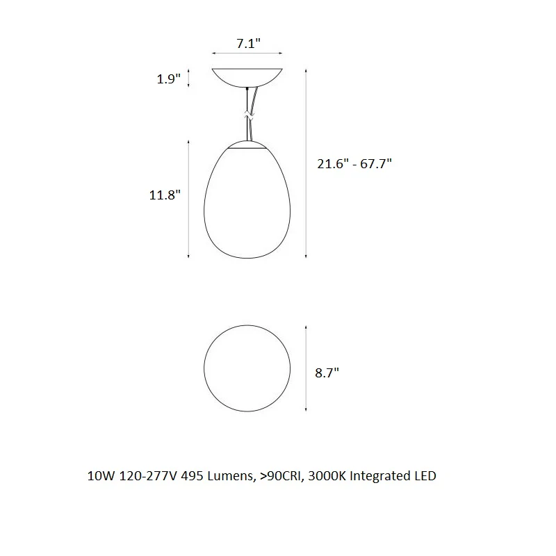 Stellar Nebula LED Pendant Light - Image 14