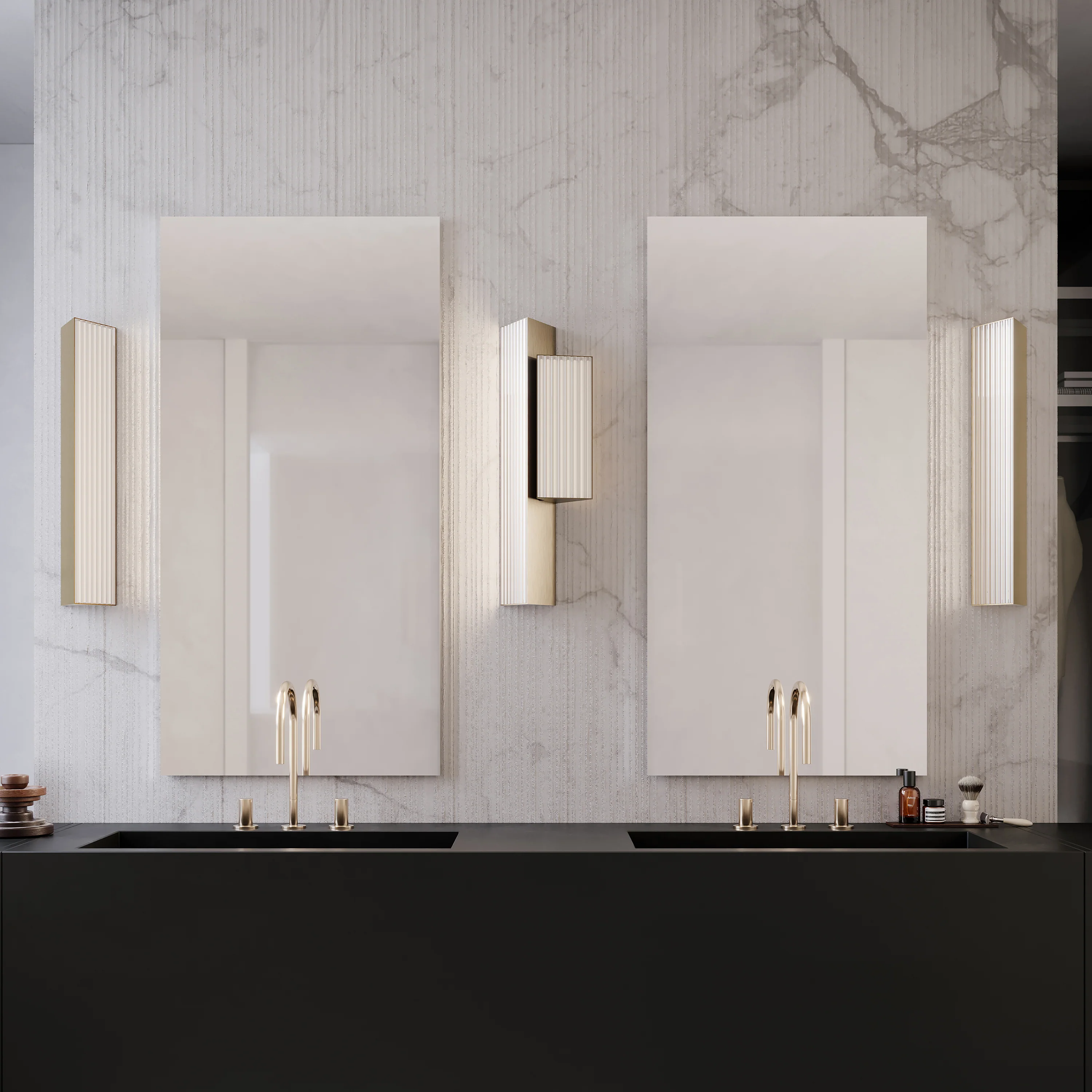 Stick Double Wall Sconce - Image 4