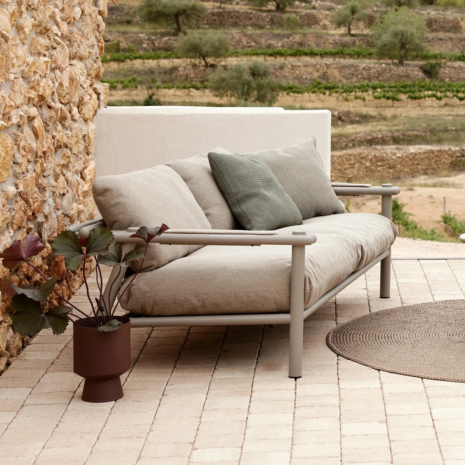 Sticks Outdoor 2-Seater Sofa - Image 16