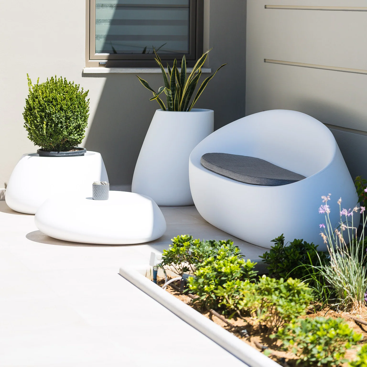 Stone Outdoor Coffee Table - Image 20