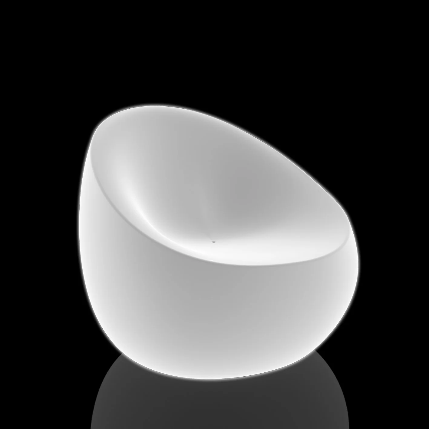 Stone Illuminated Outdoor Lounge Chair - Image 8