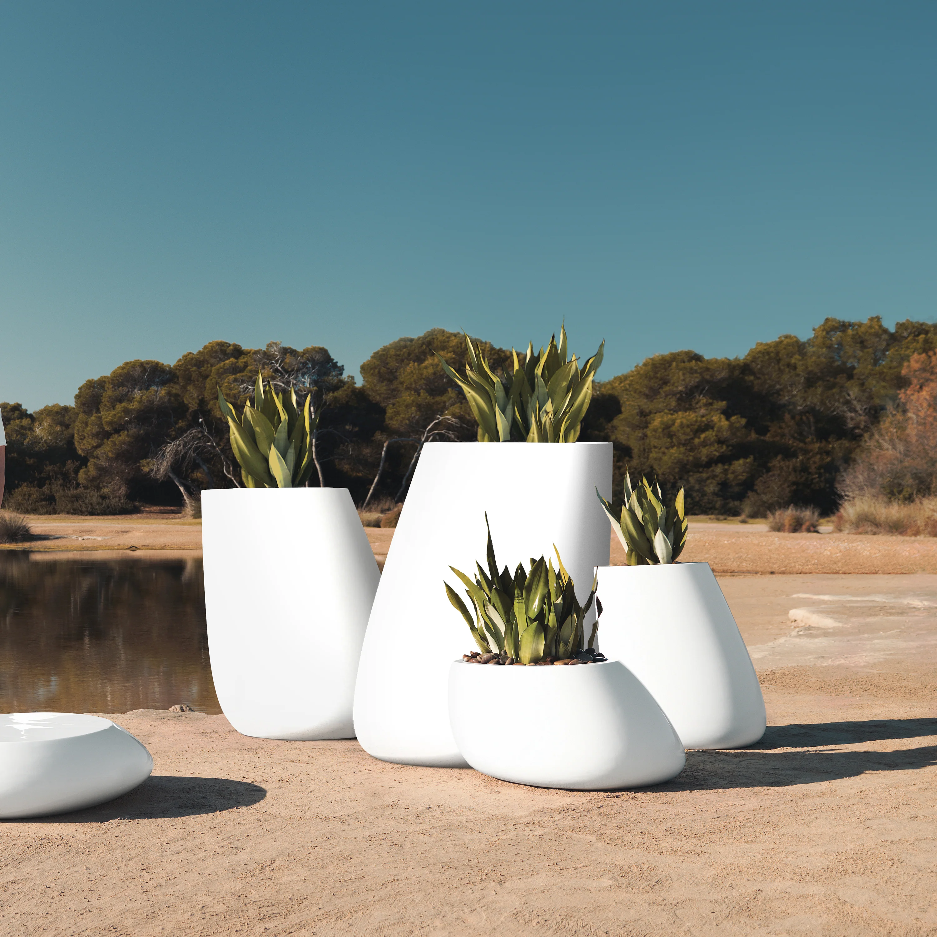 Illuminated Stone Planter - Image 2