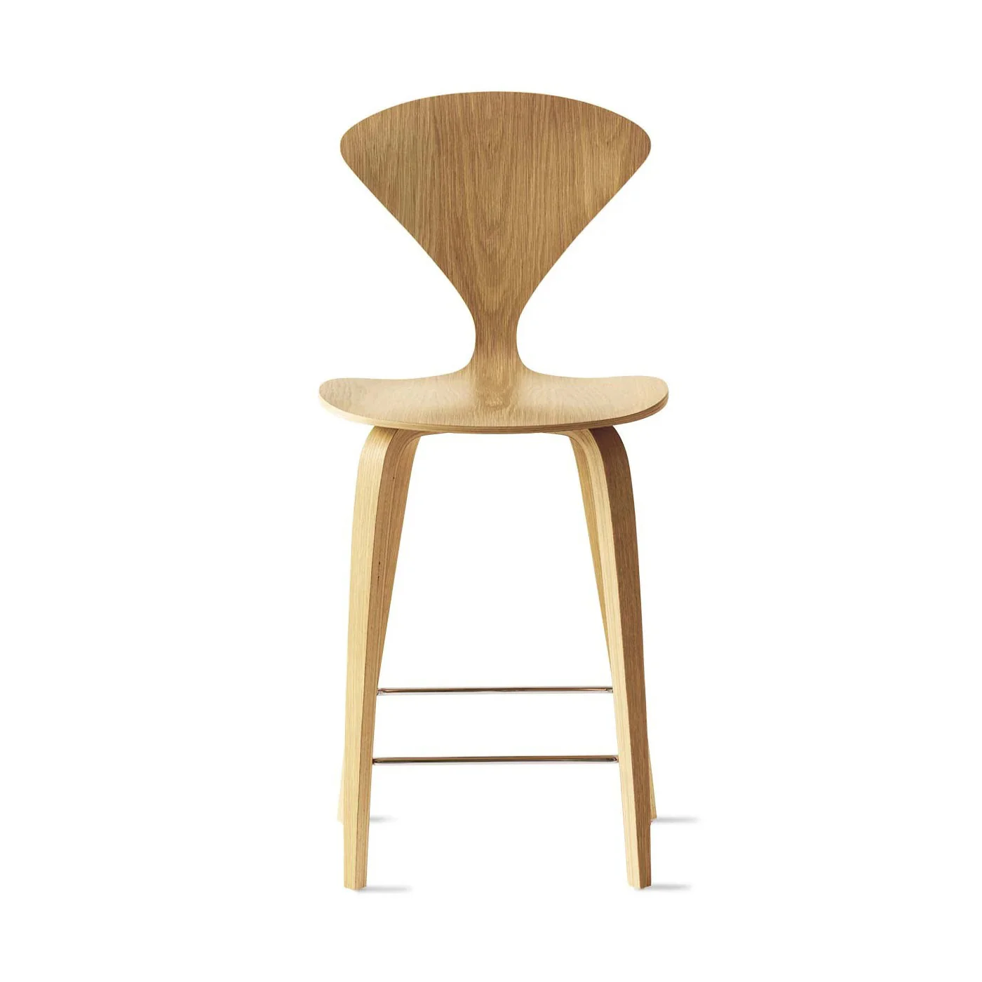 Stool with Wood Base - Image 7