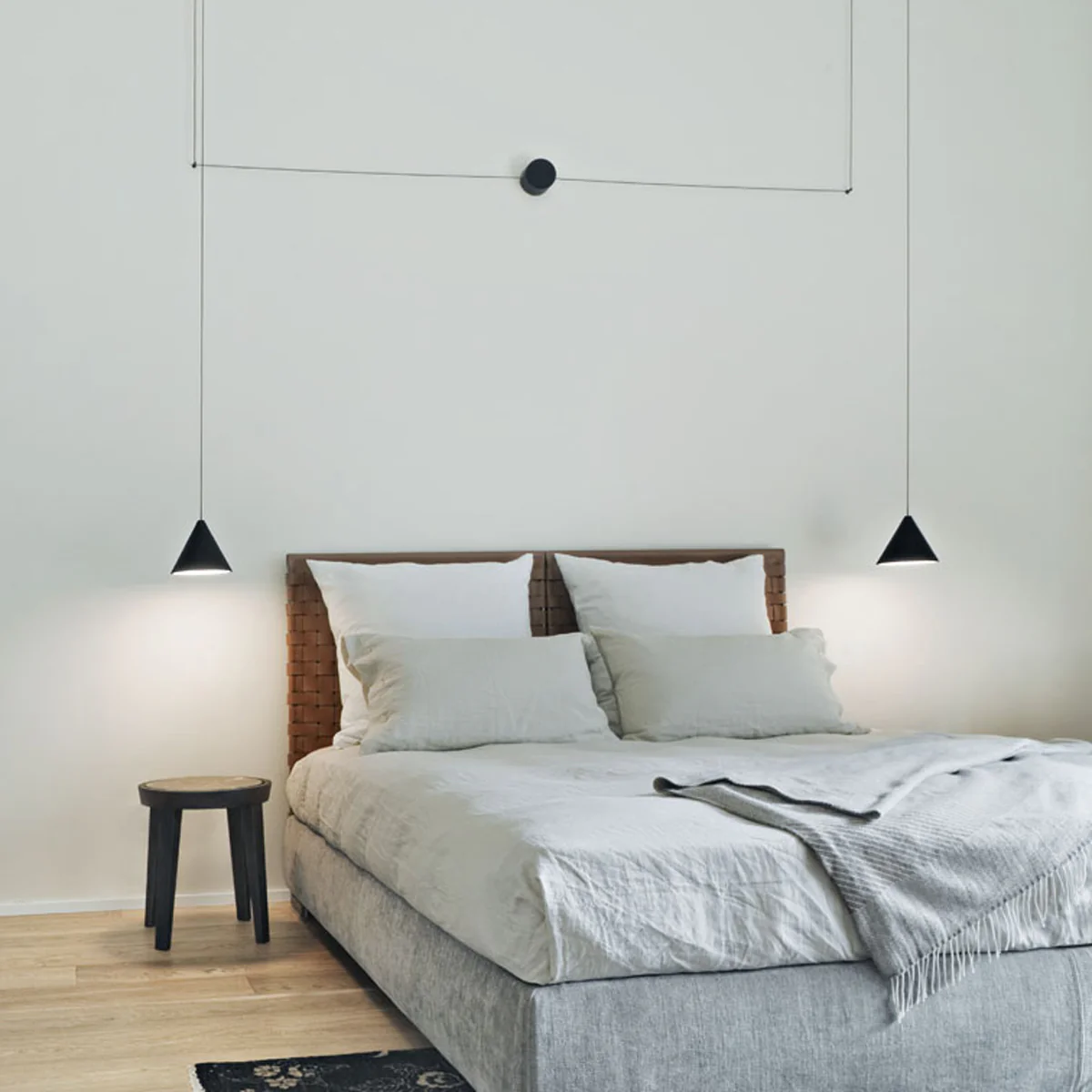 String Light Cone Pendant Light - Image 31