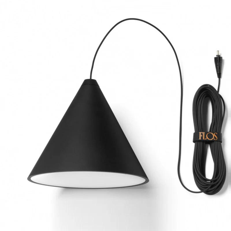 String Light Cone Pendant Light - Image 36