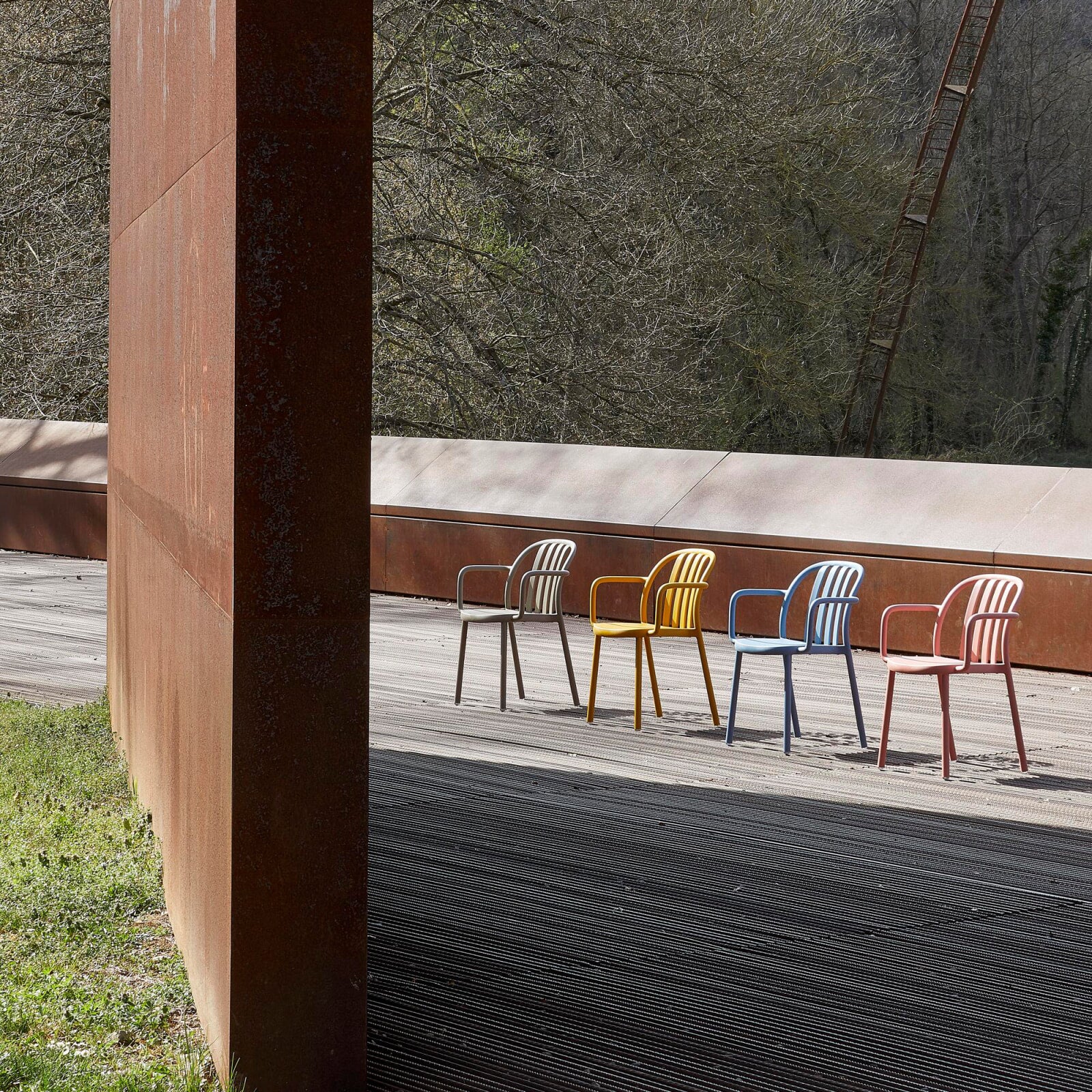 Sue Stacking Outdoor Armchair (Set of 4) - Image 2
