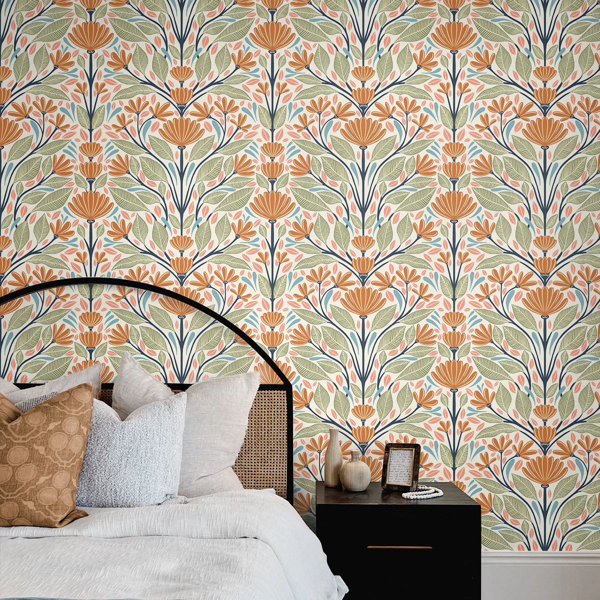 Summer House Carmela Folk Floral Wallpaper - Image 10