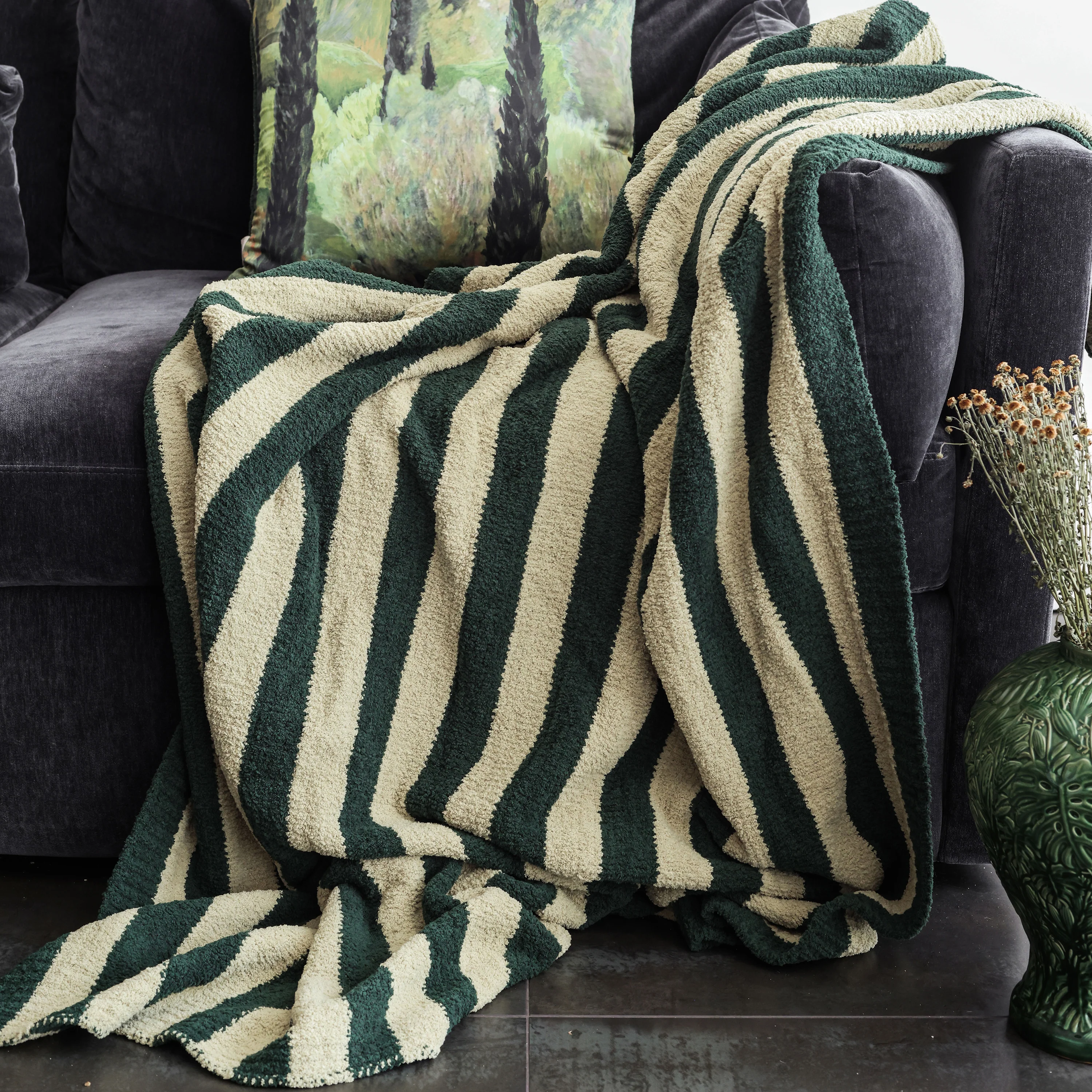 Sunset Soiree Throw Blanket - Image 4