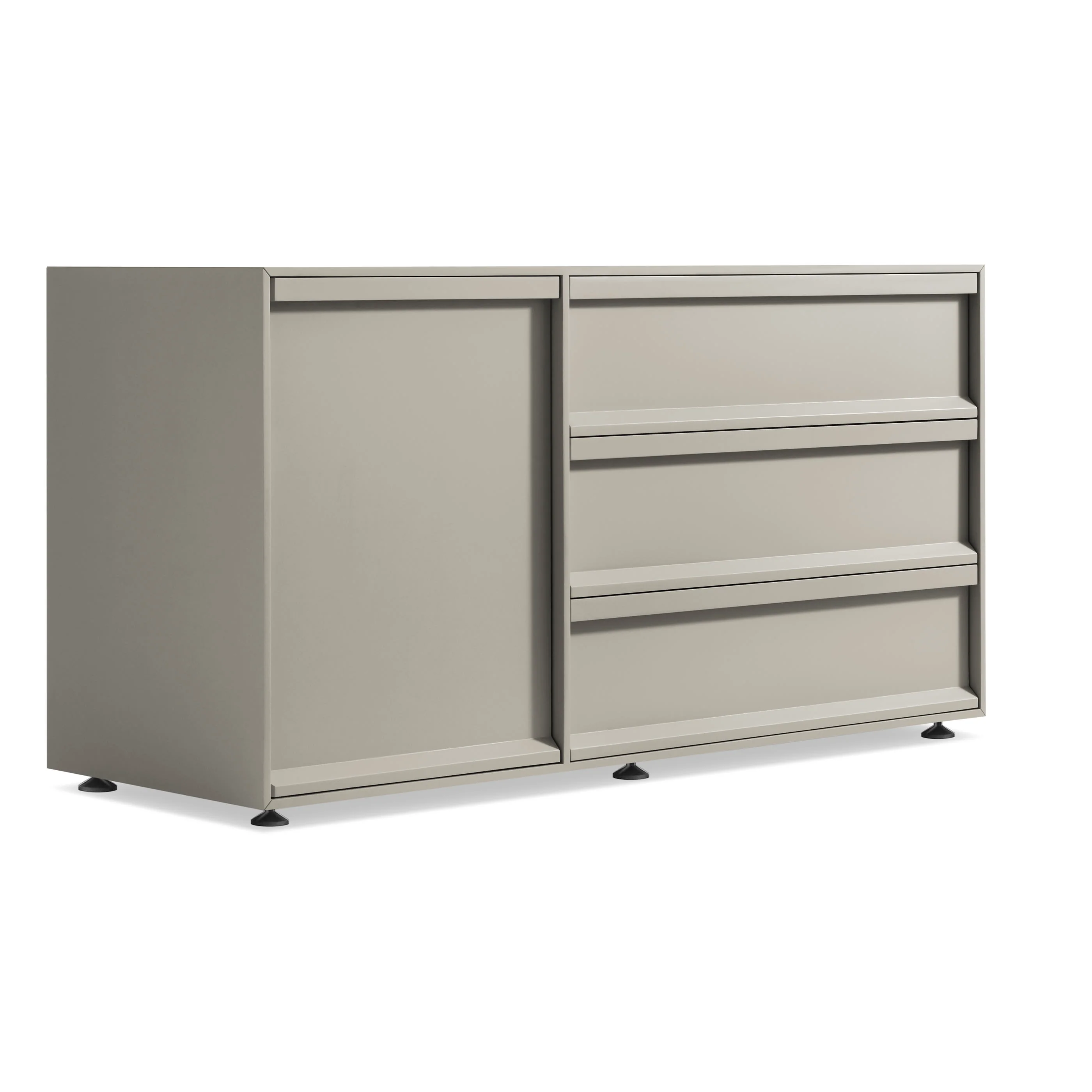 Superchoice 1 Door with 3-Drawer Credenza - Image 6