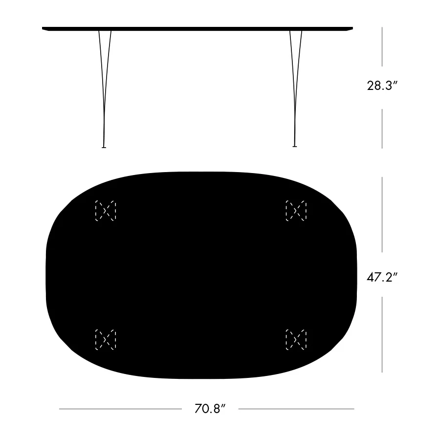 Superellipse Dining Table - Image 13