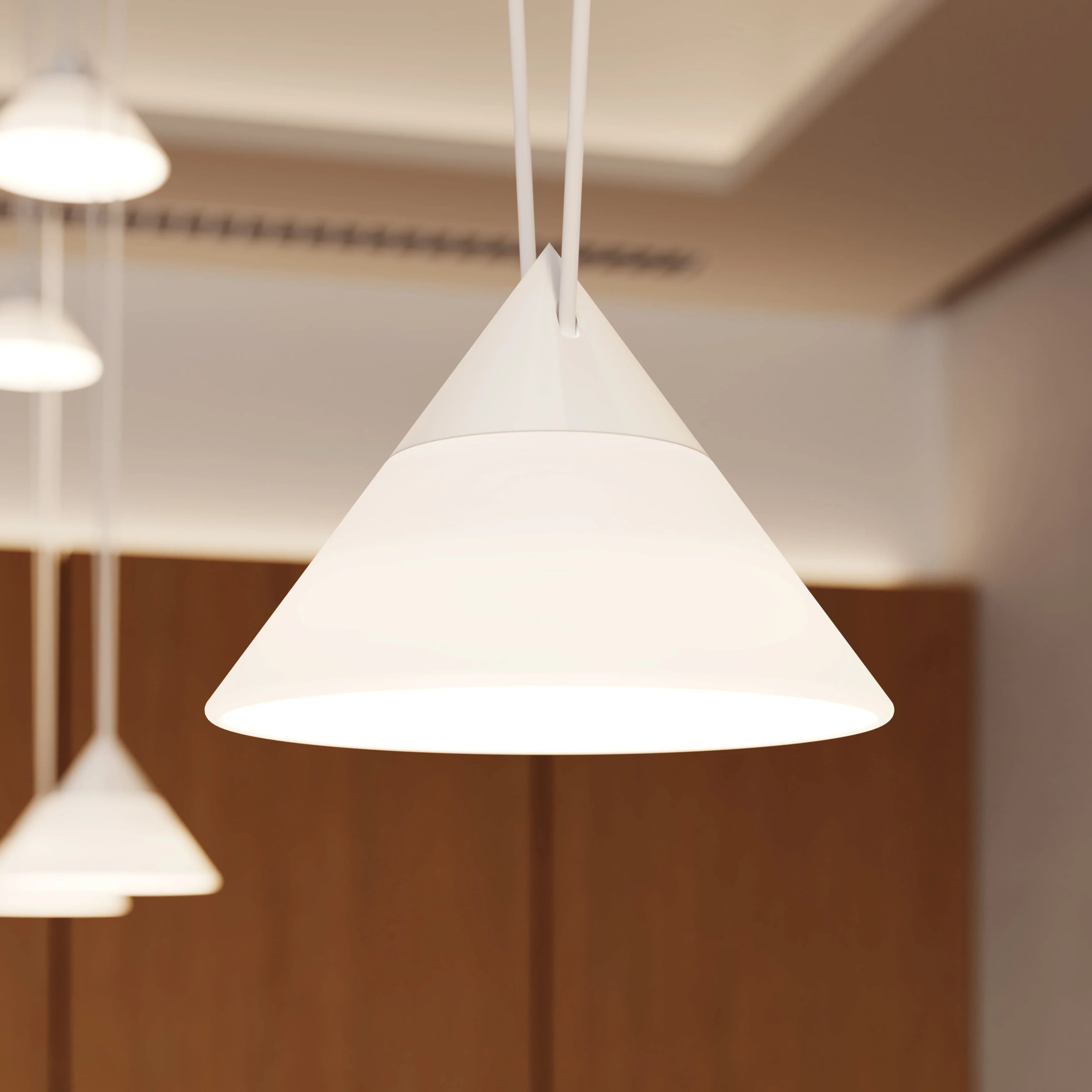 Suspenders 1-Tier Linear Multi Light Pendant Light - Image 8