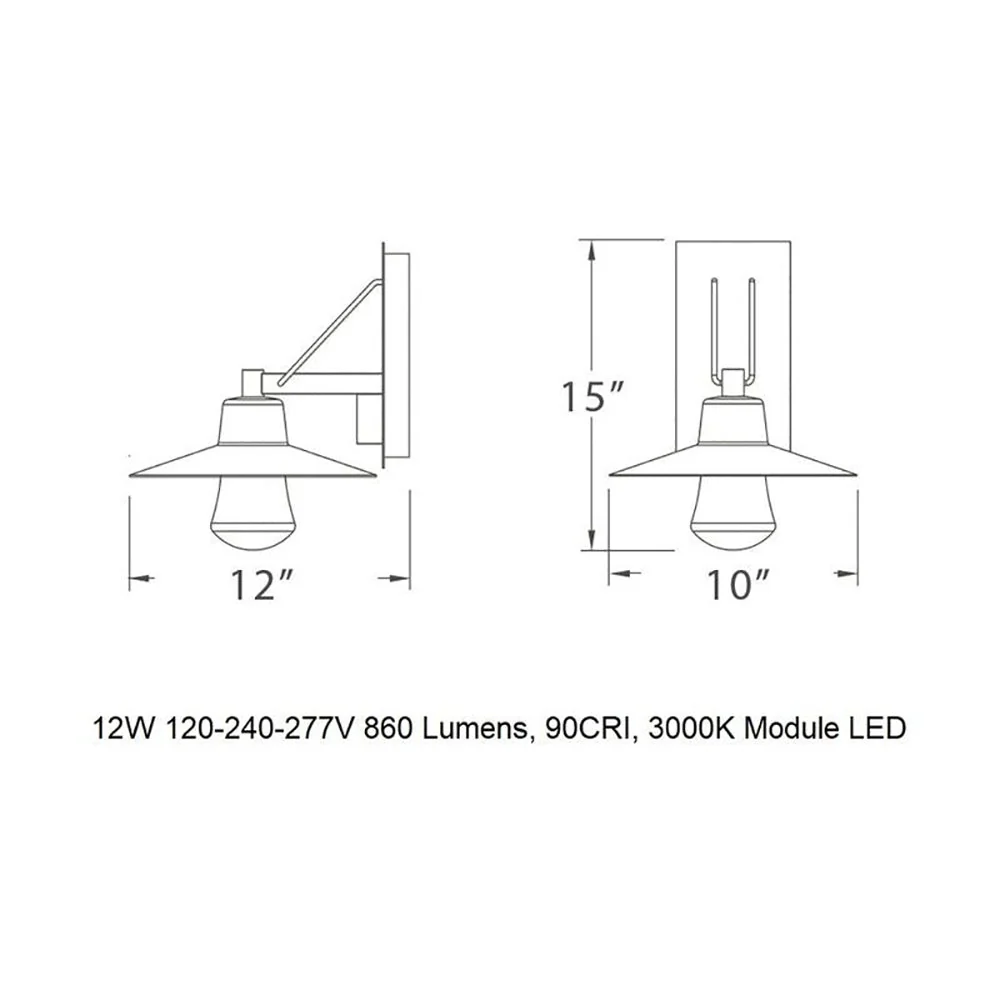 Suspense Outdoor Wall Light - Image 11