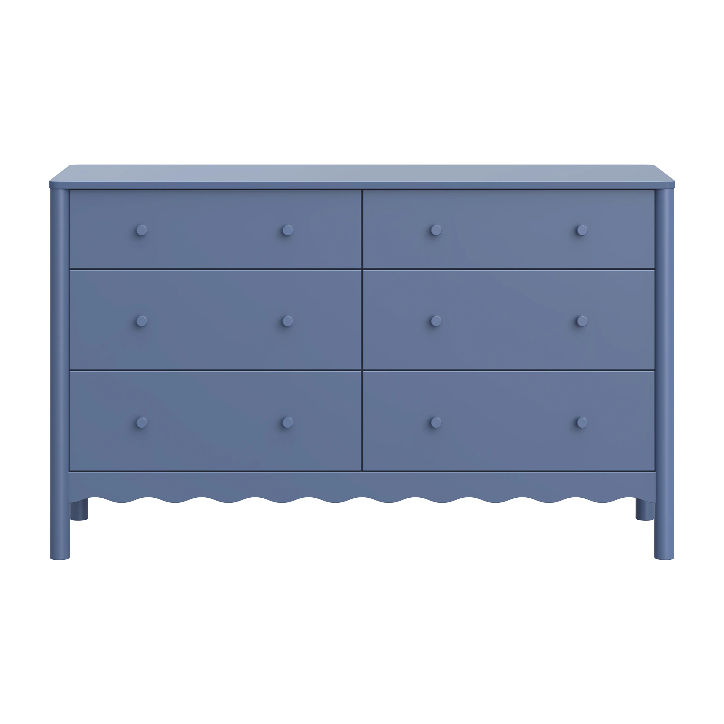 Swell 6-Drawer Assembled Dresser