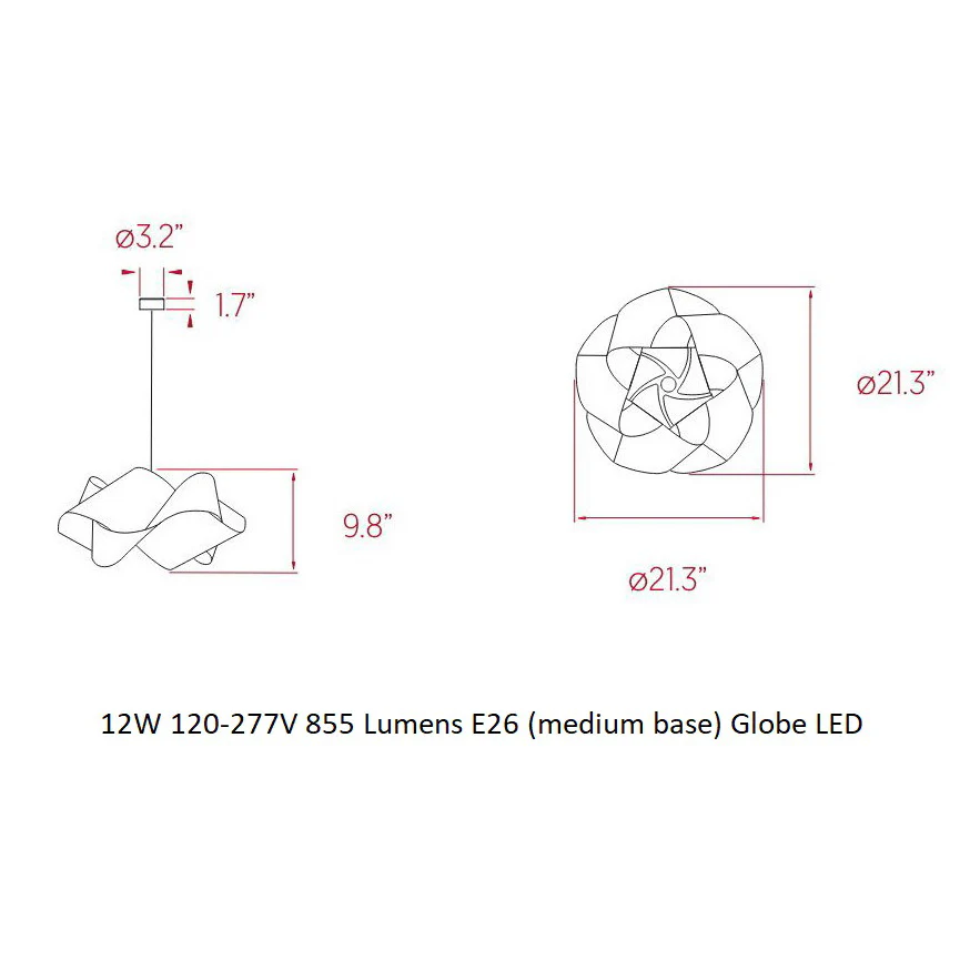 Swirl Pendant Light - Image 26
