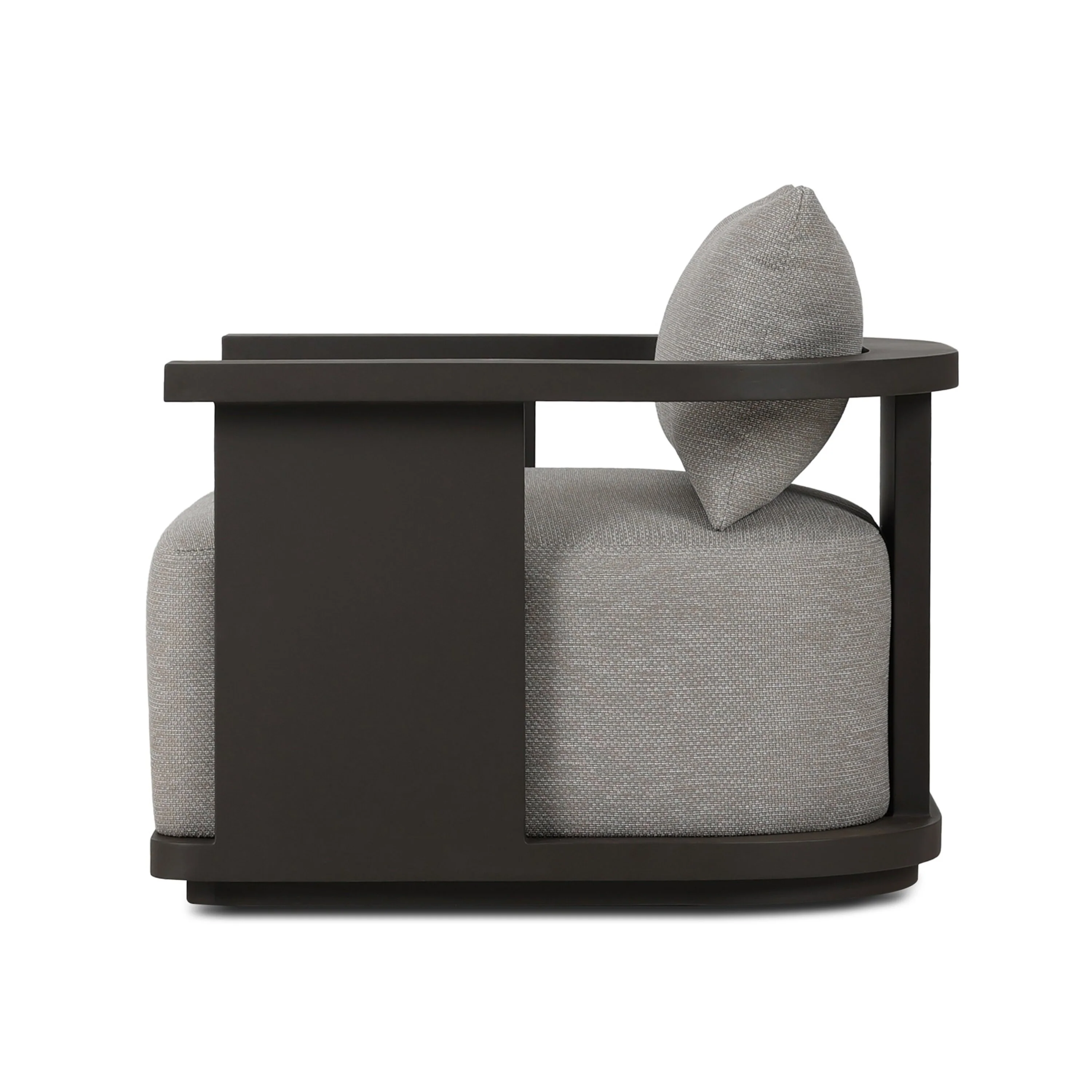 Tahana Outdoor Metal Swivel Chair - Image 4