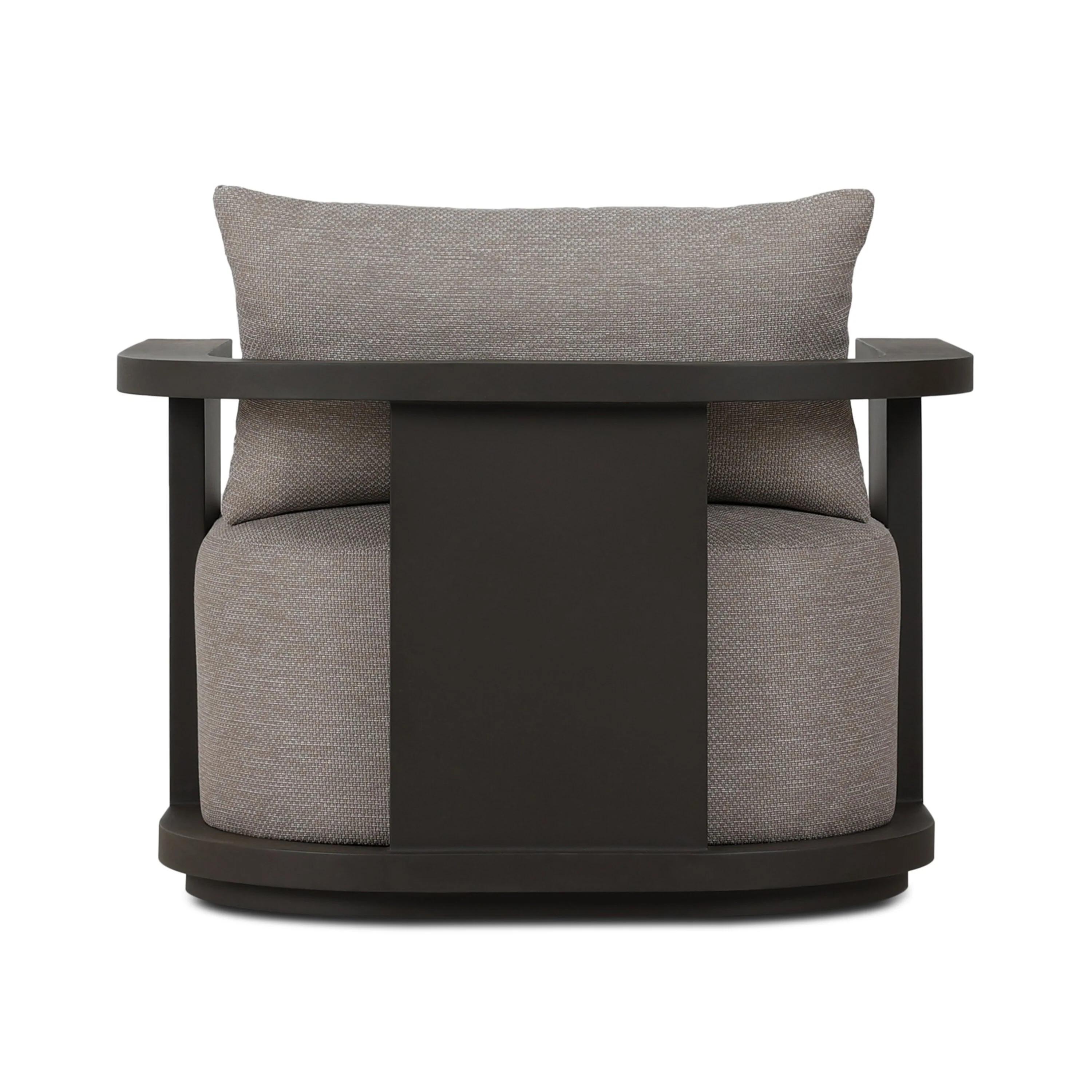 Tahana Outdoor Metal Swivel Chair - Image 5