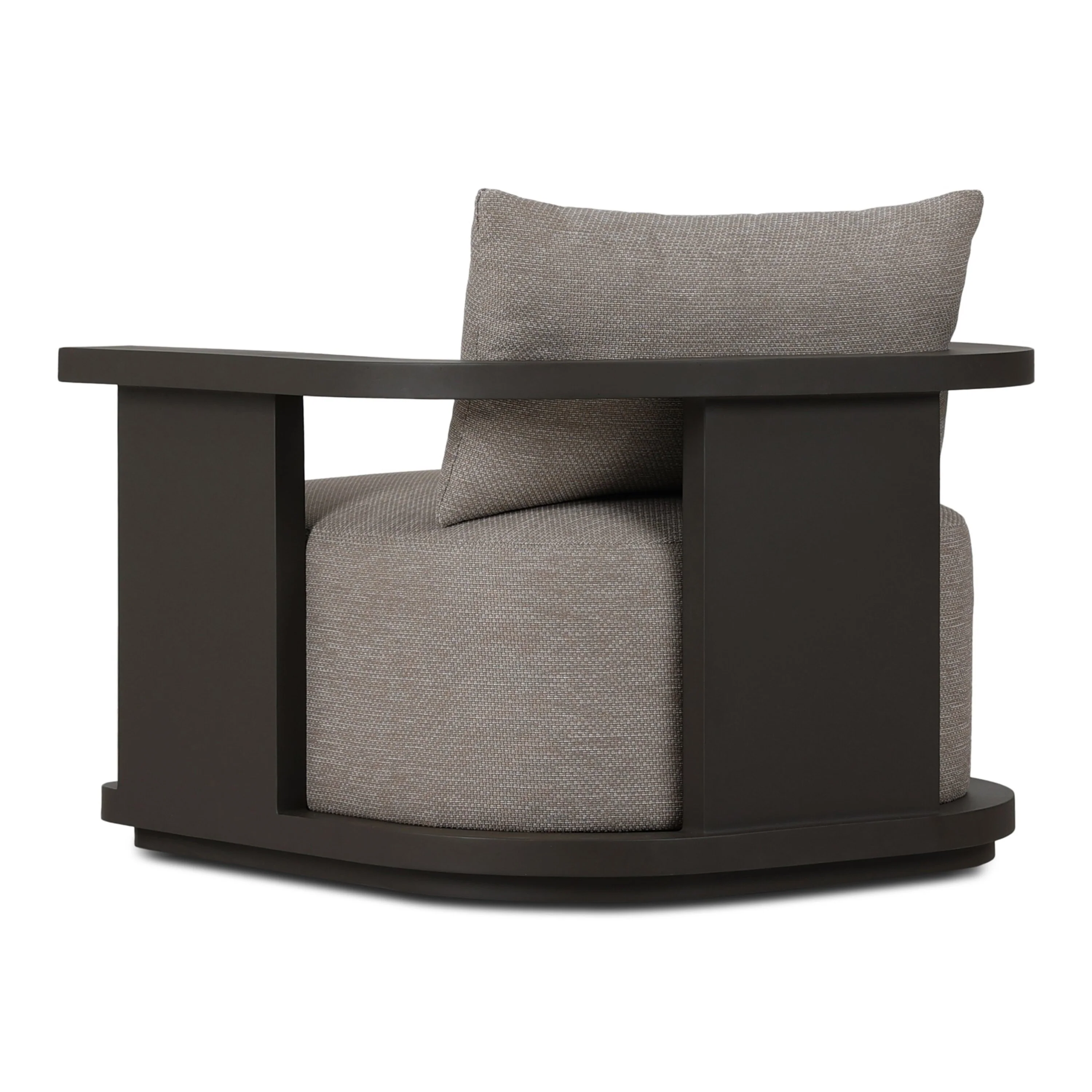 Tahana Outdoor Metal Swivel Chair - Image 6