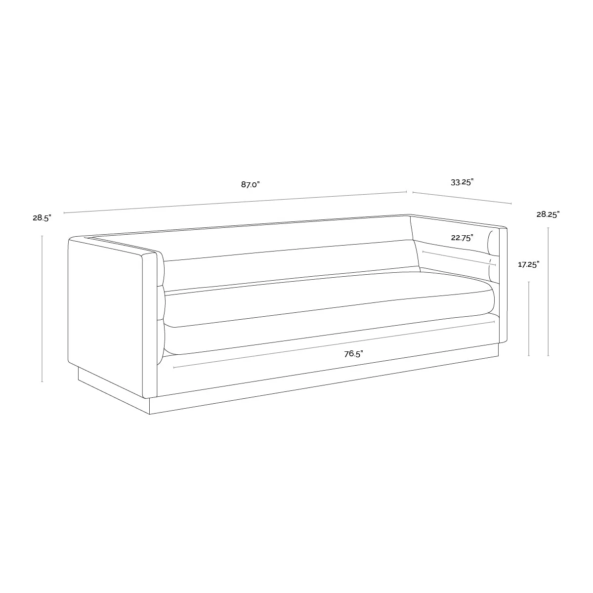 Talbot Sofa - Image 9
