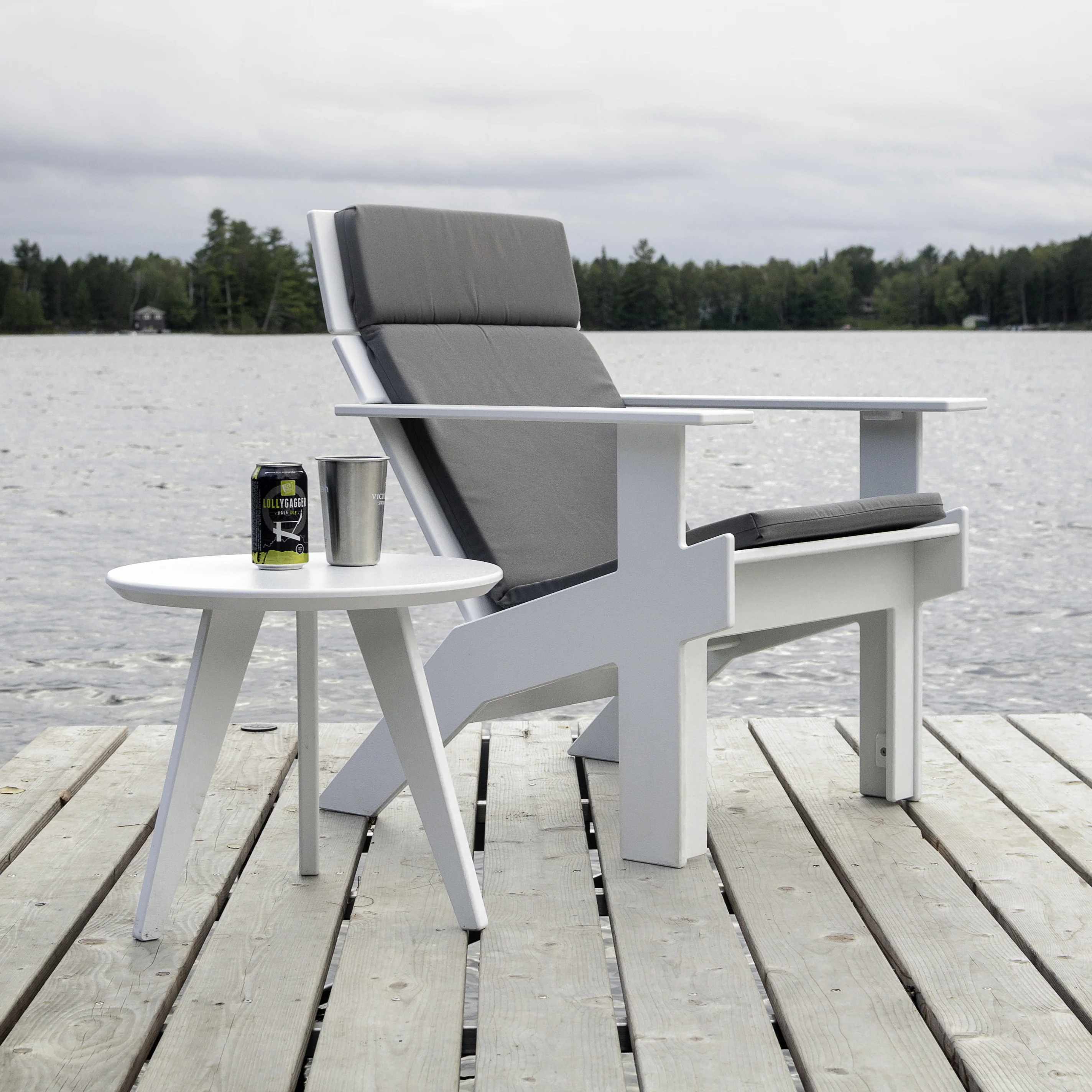Tall Lollygagger Lounge with Outdoor Cushion Bundle - Image 21