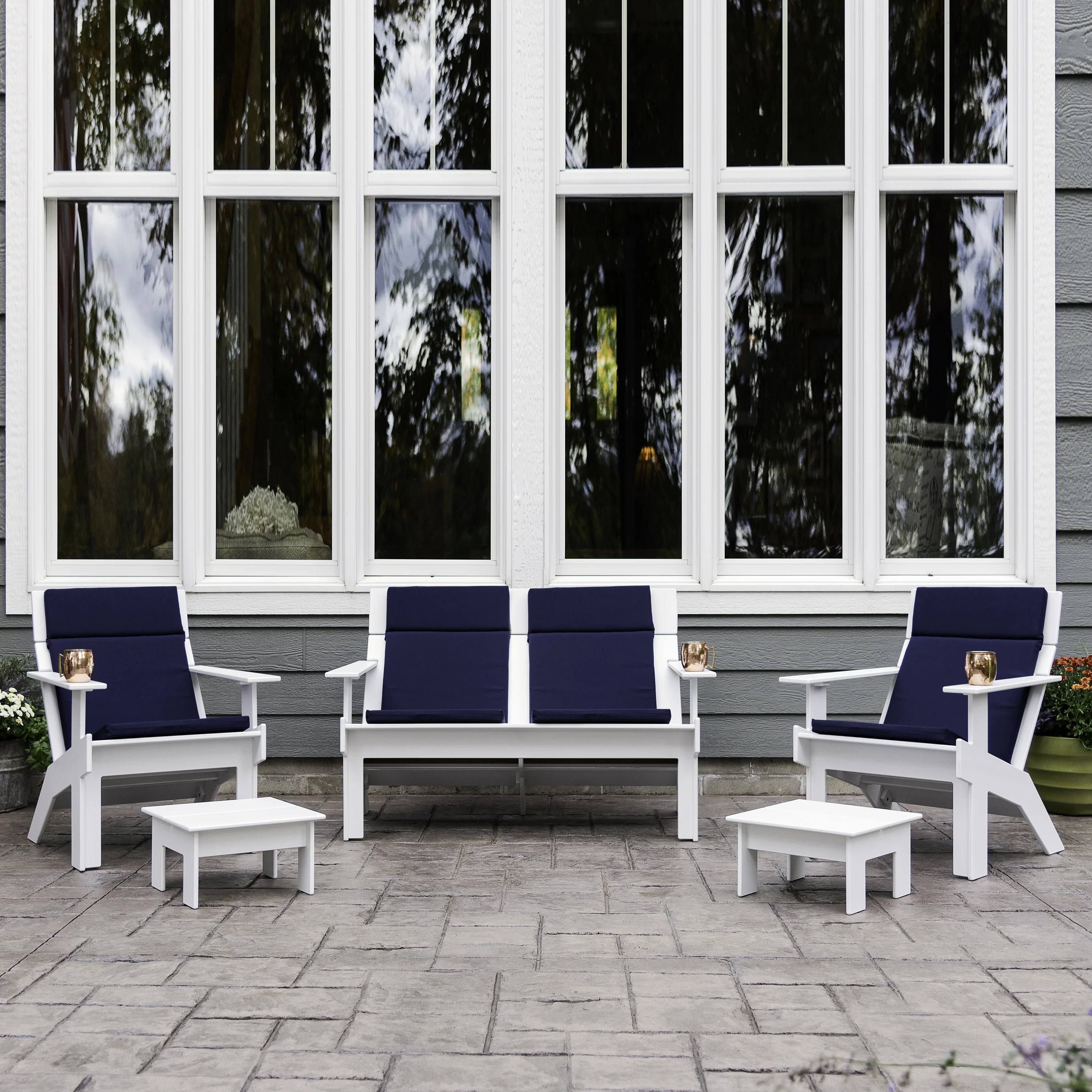 Tall Lollygagger Lounge with Outdoor Cushion Bundle - Image 49