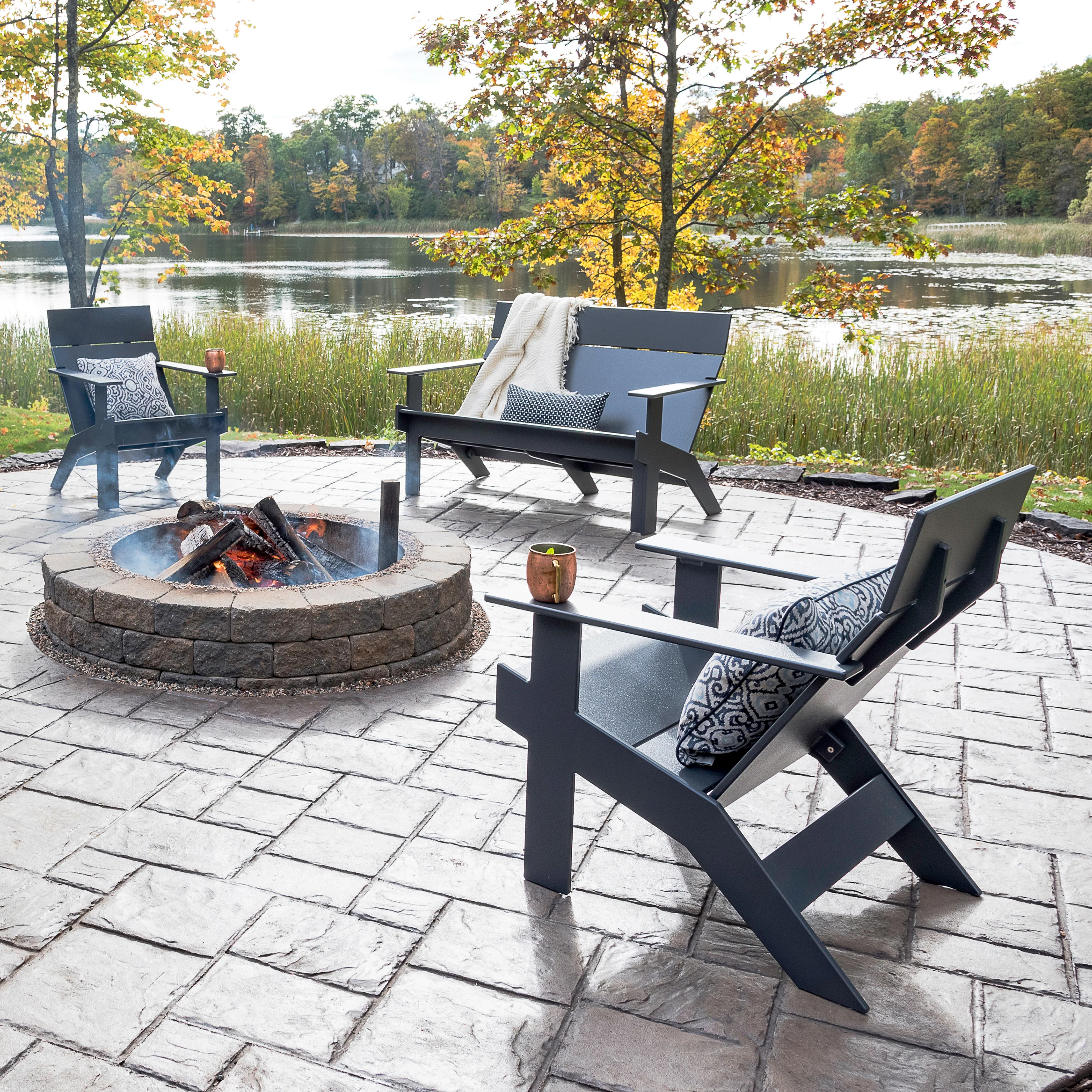 Tall Lollygagger Outdoor Sofa - Image 36