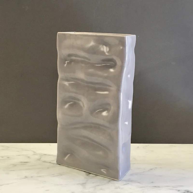 Tall Rectangle Ripple Vase - Image 47