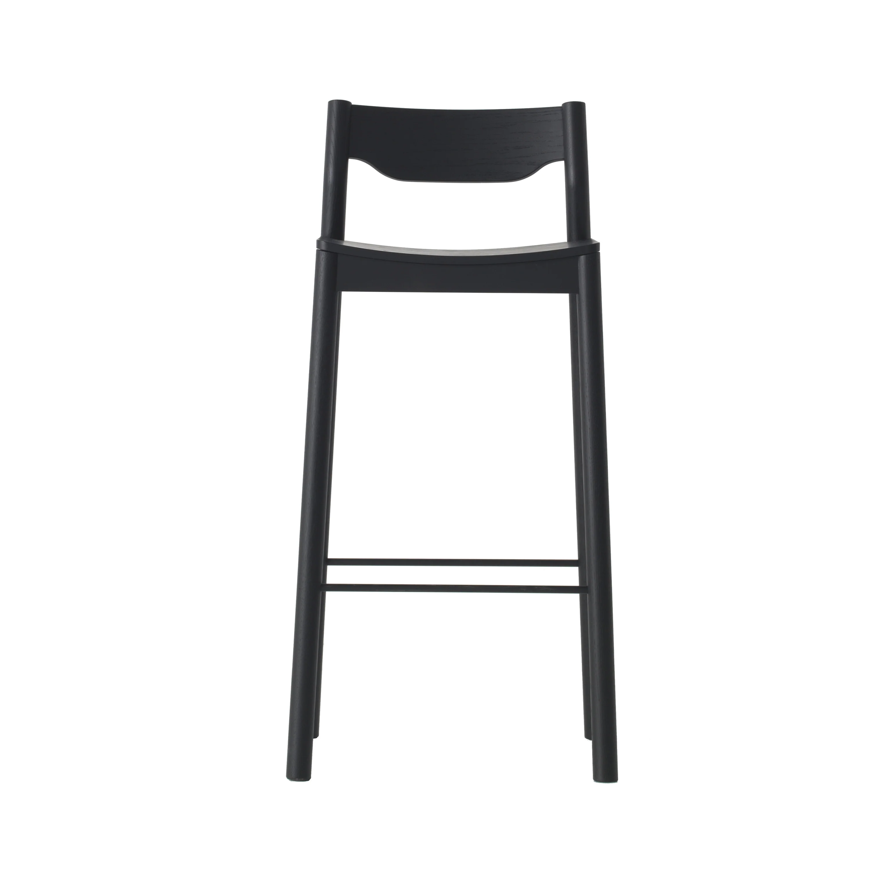 Tangerine Stool with Back - Image 4