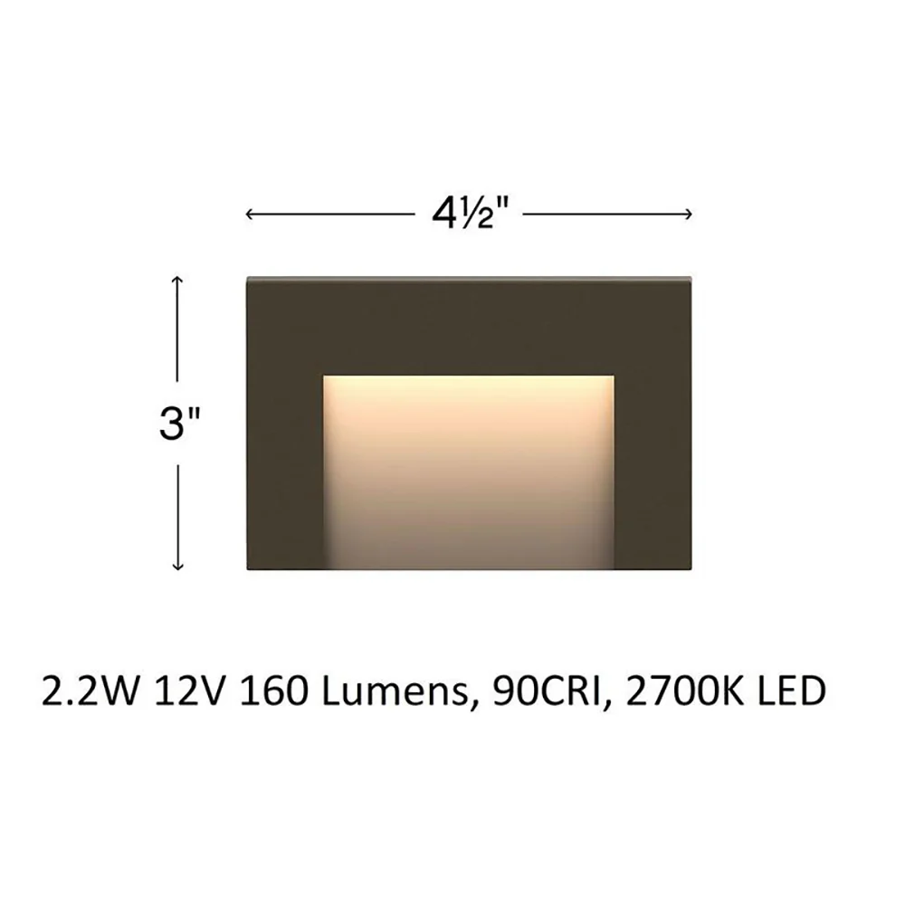 Taper Horizontal Outdoor Deck Sconce - Image 9