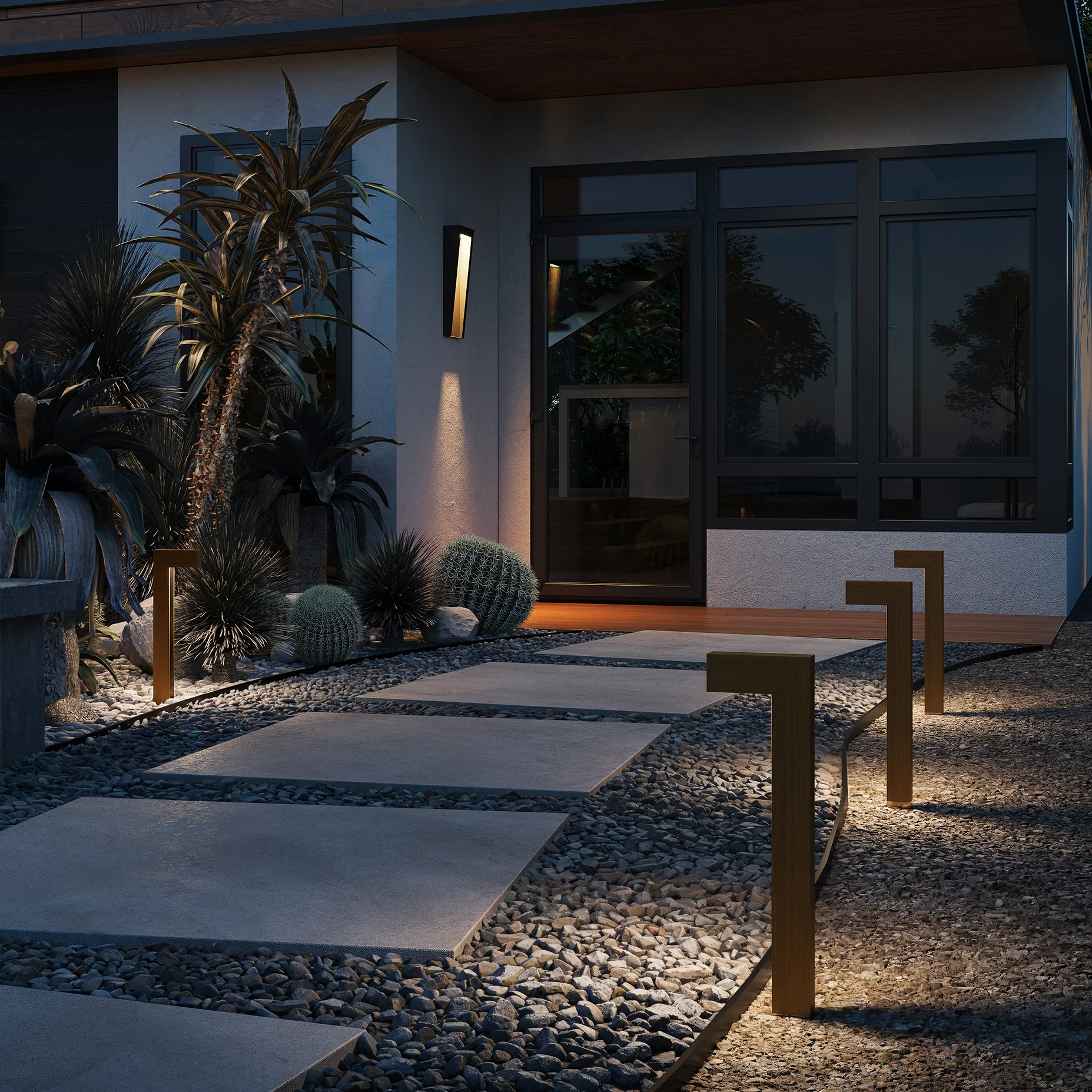 Taper LED Outdoor Wall Mount - Image 12
