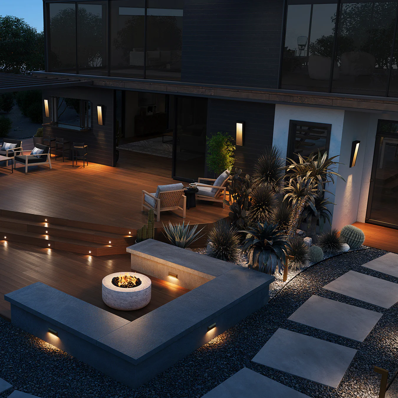 Taper LED Outdoor Wall Mount - Image 14