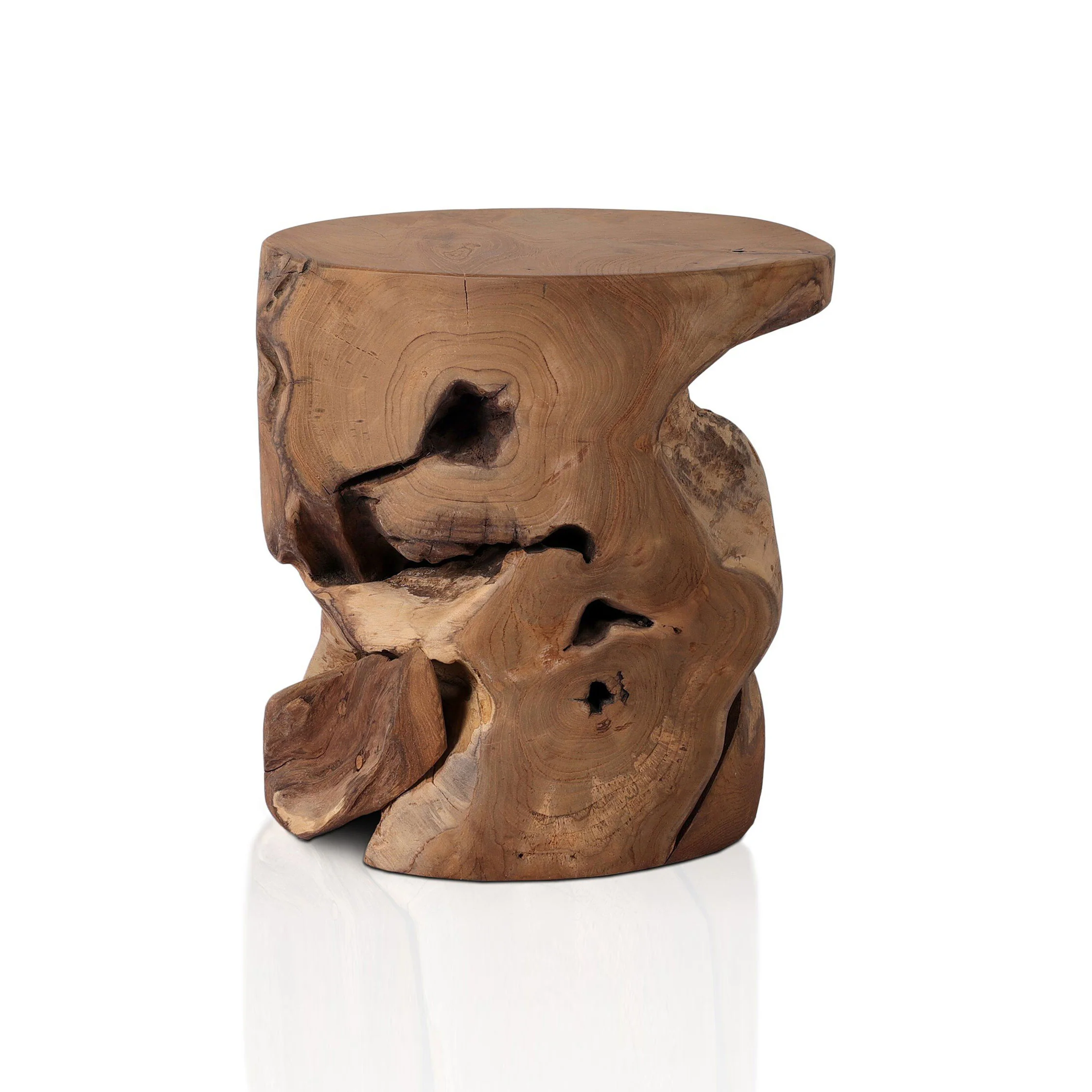 Teak Outdoor End Table - Image 3