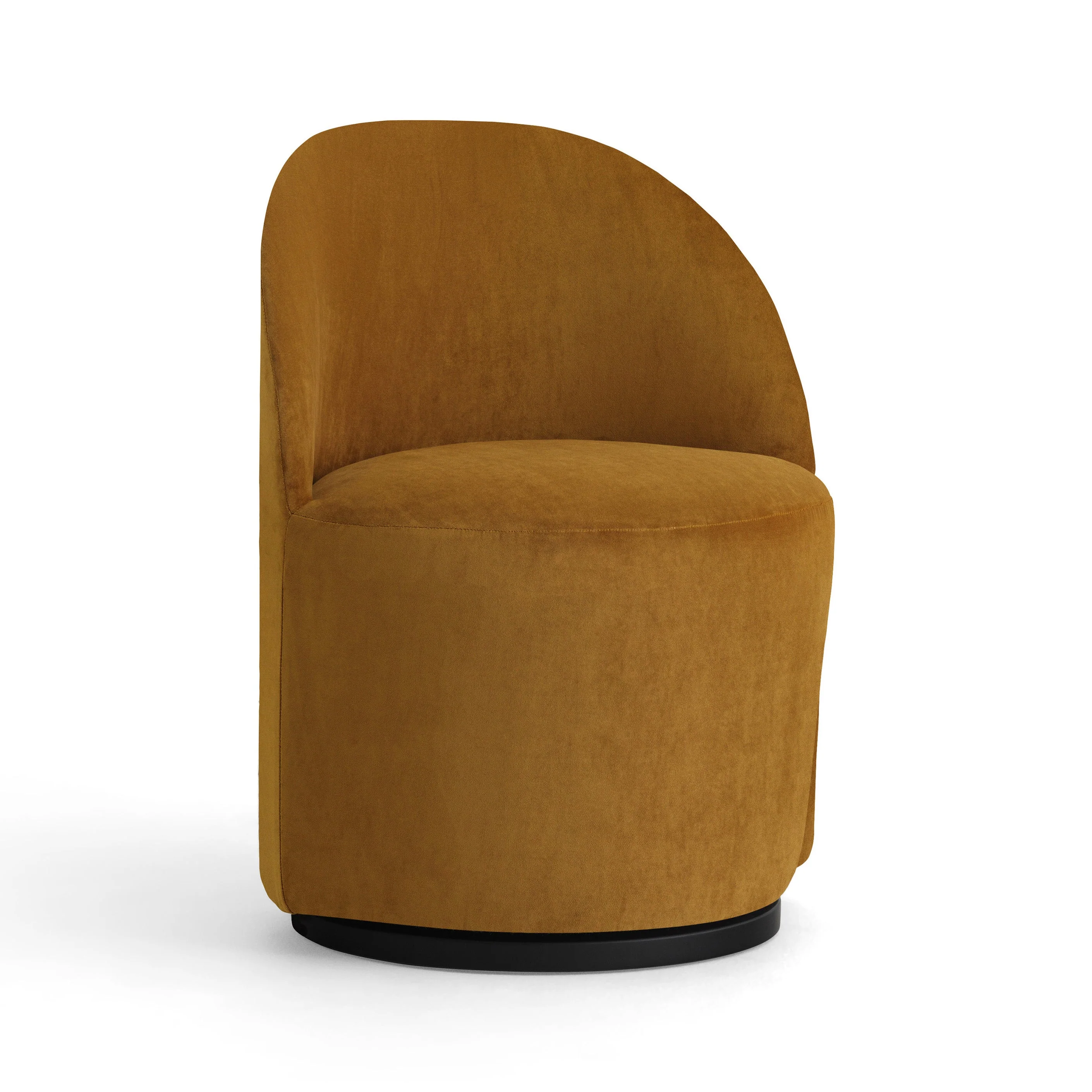 Tearoom Side Chair with Return Swivel Base - Image 11