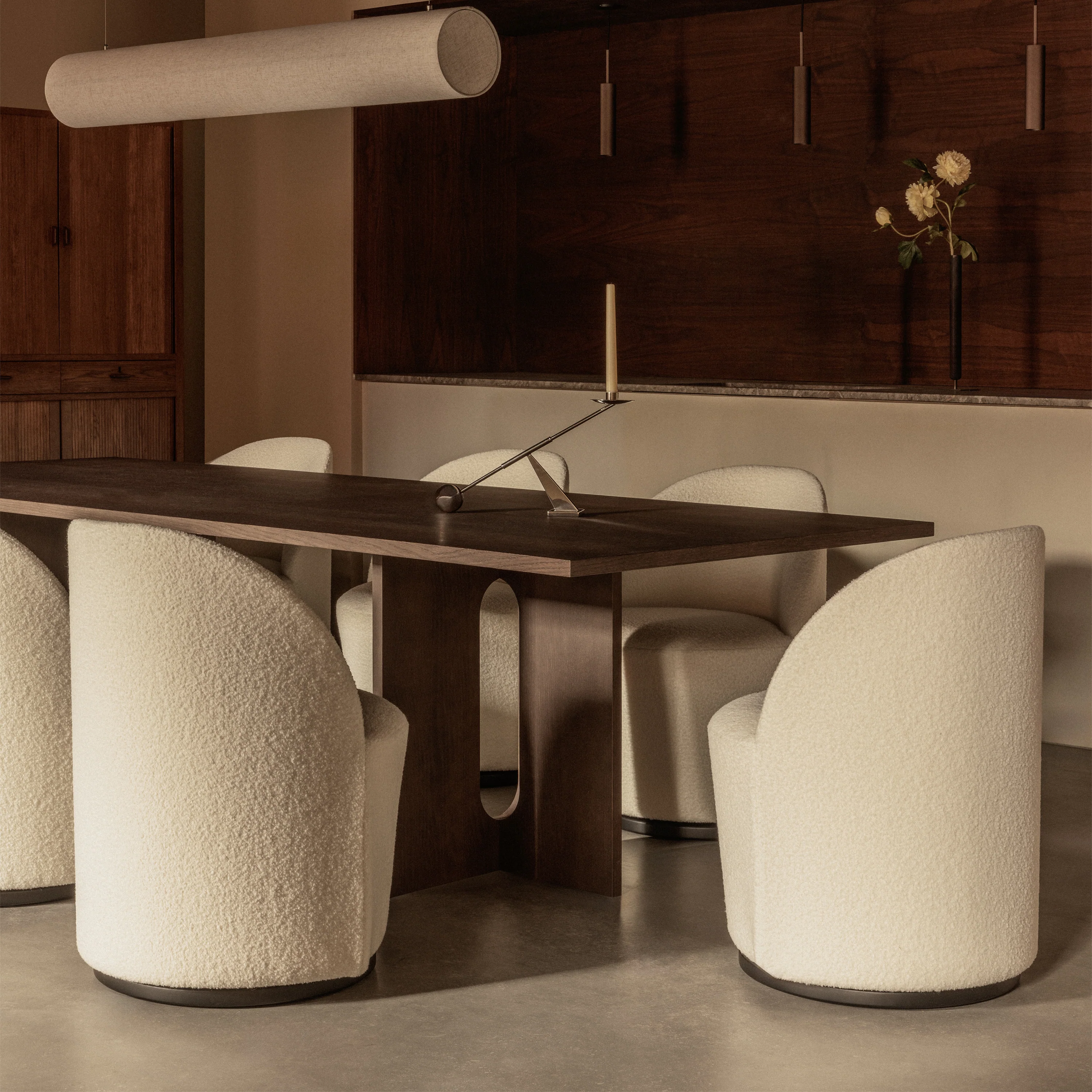 Tearoom Side Chair with Return Swivel Base - Image 17