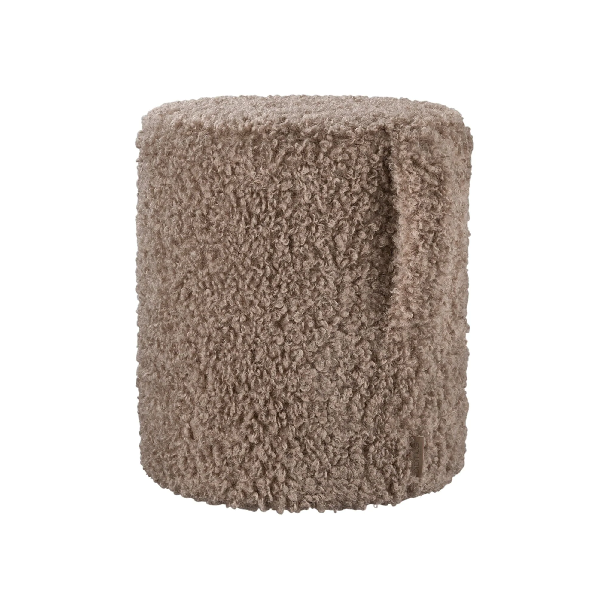 Teddy Upholstered Pouf - Image 3
