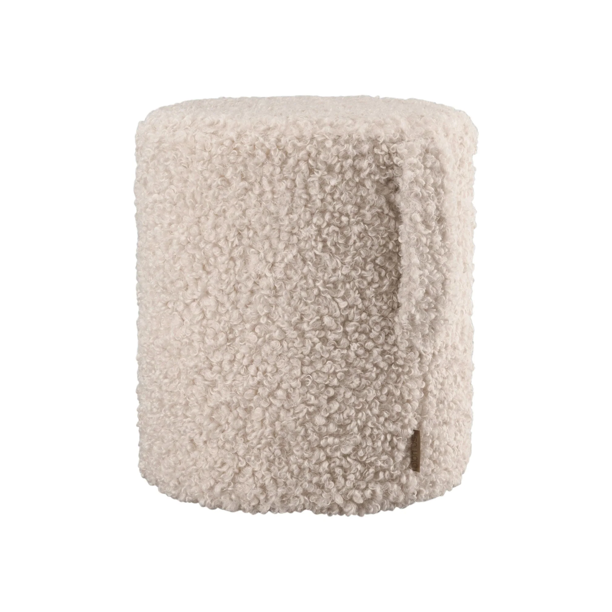 Teddy Upholstered Pouf - Image 4