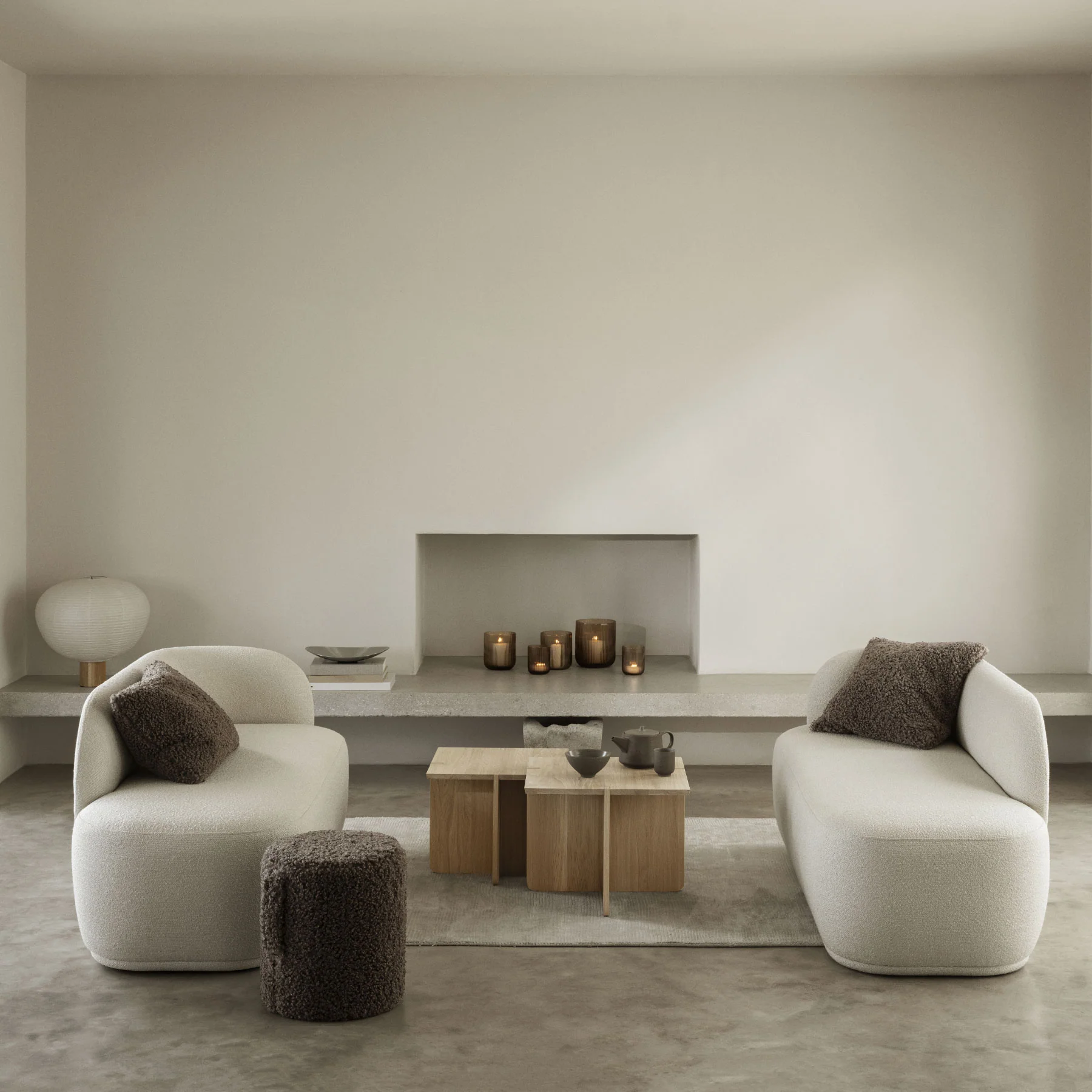 Teddy Upholstered Pouf - Image 8