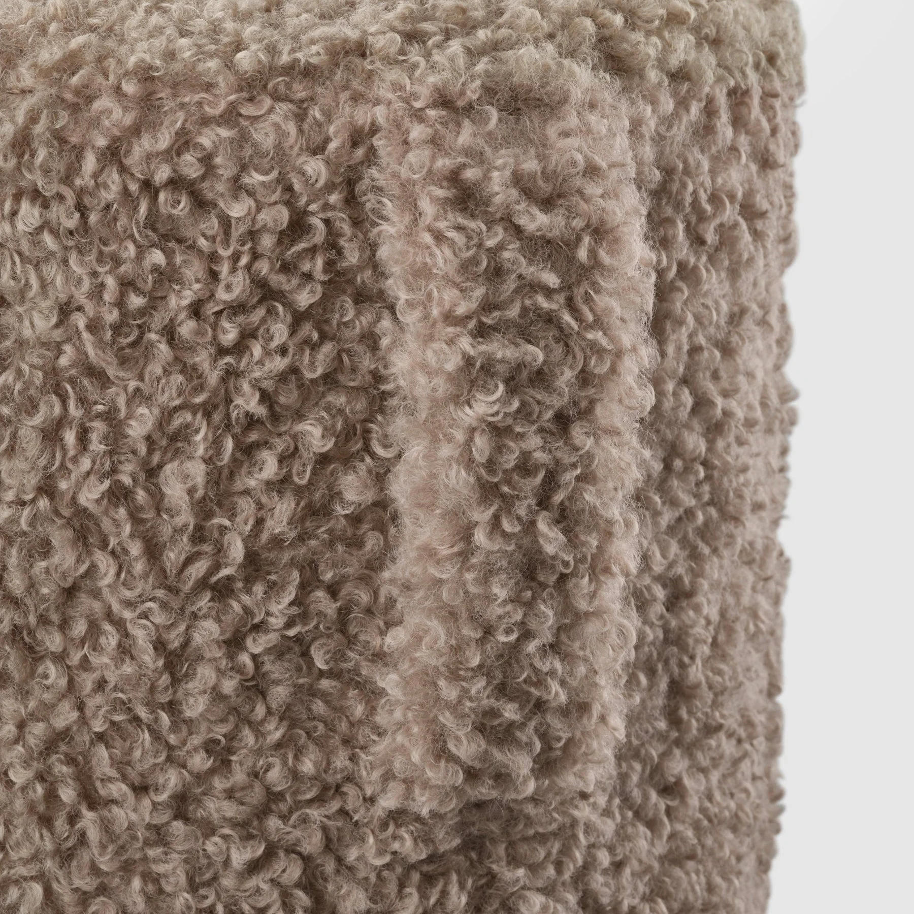 Teddy Upholstered Pouf - Image 9