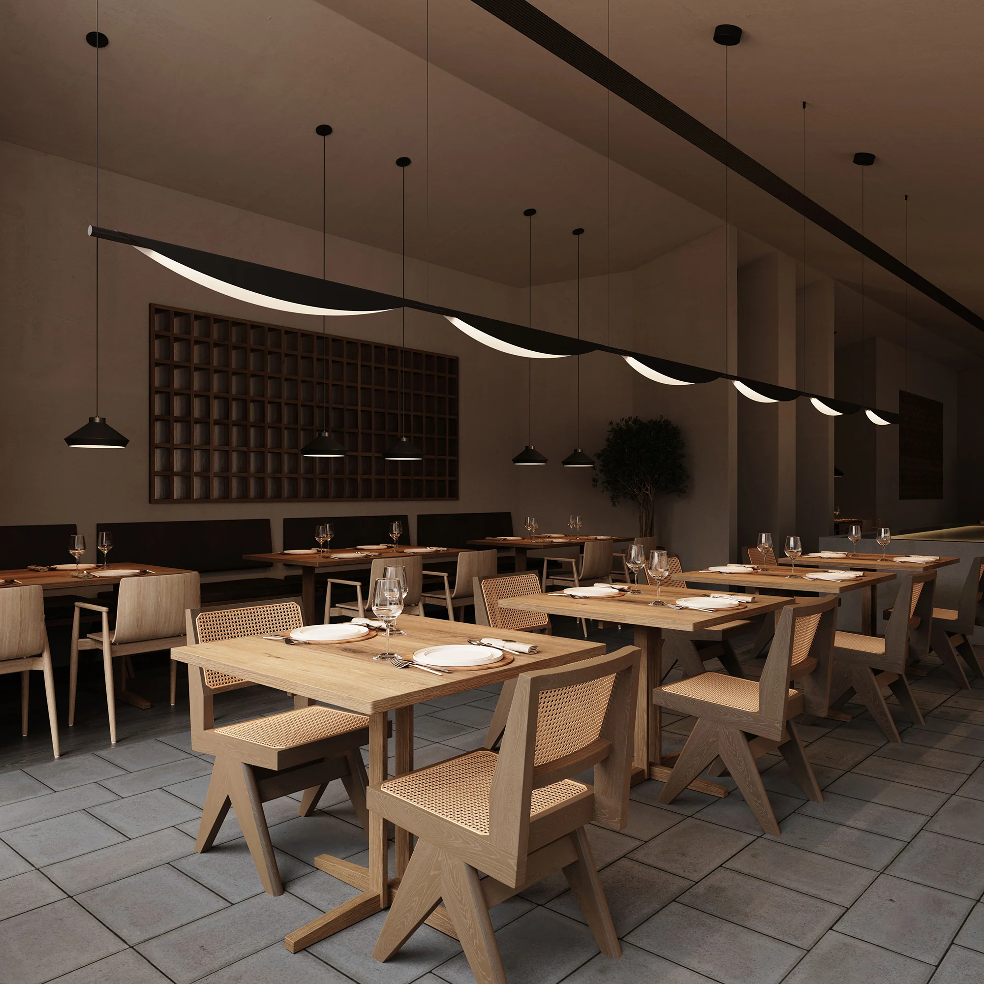 Tela LED Pendant Light - Image 17