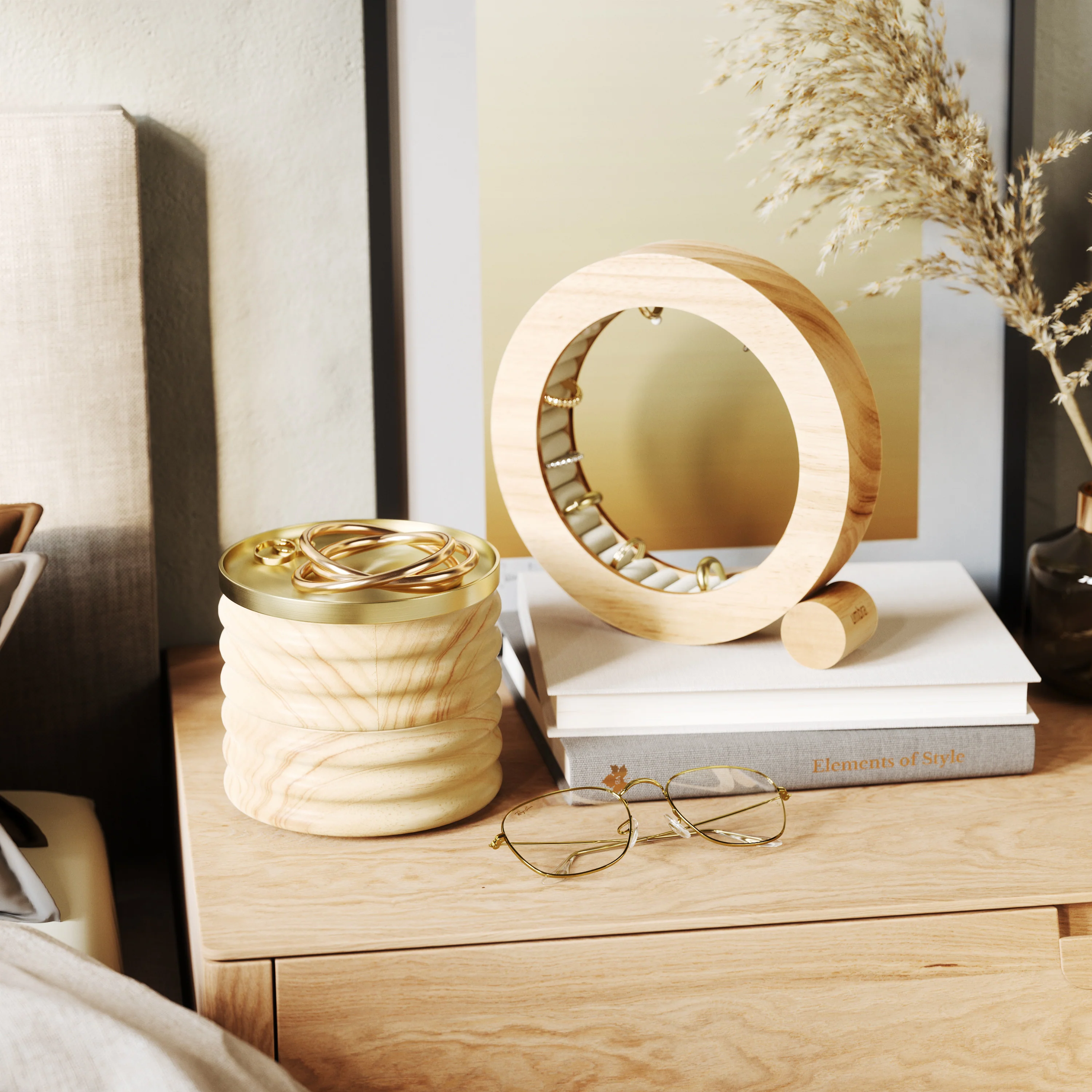 Tesora Wood Storage Box (Set of 2) - Image 11