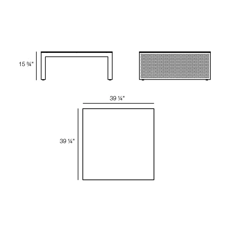 The Factory Outdoor Coffee Table - Image 7