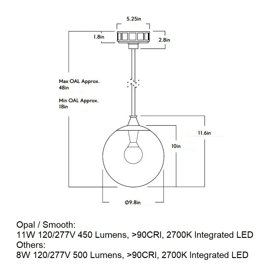 The Roll and Hill 02 LED Pendant Light - Image 12