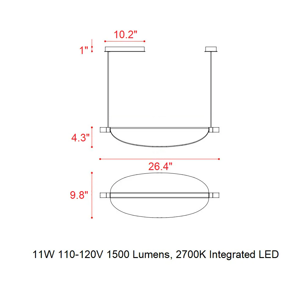 Thula LED Pendant Light - Image 13