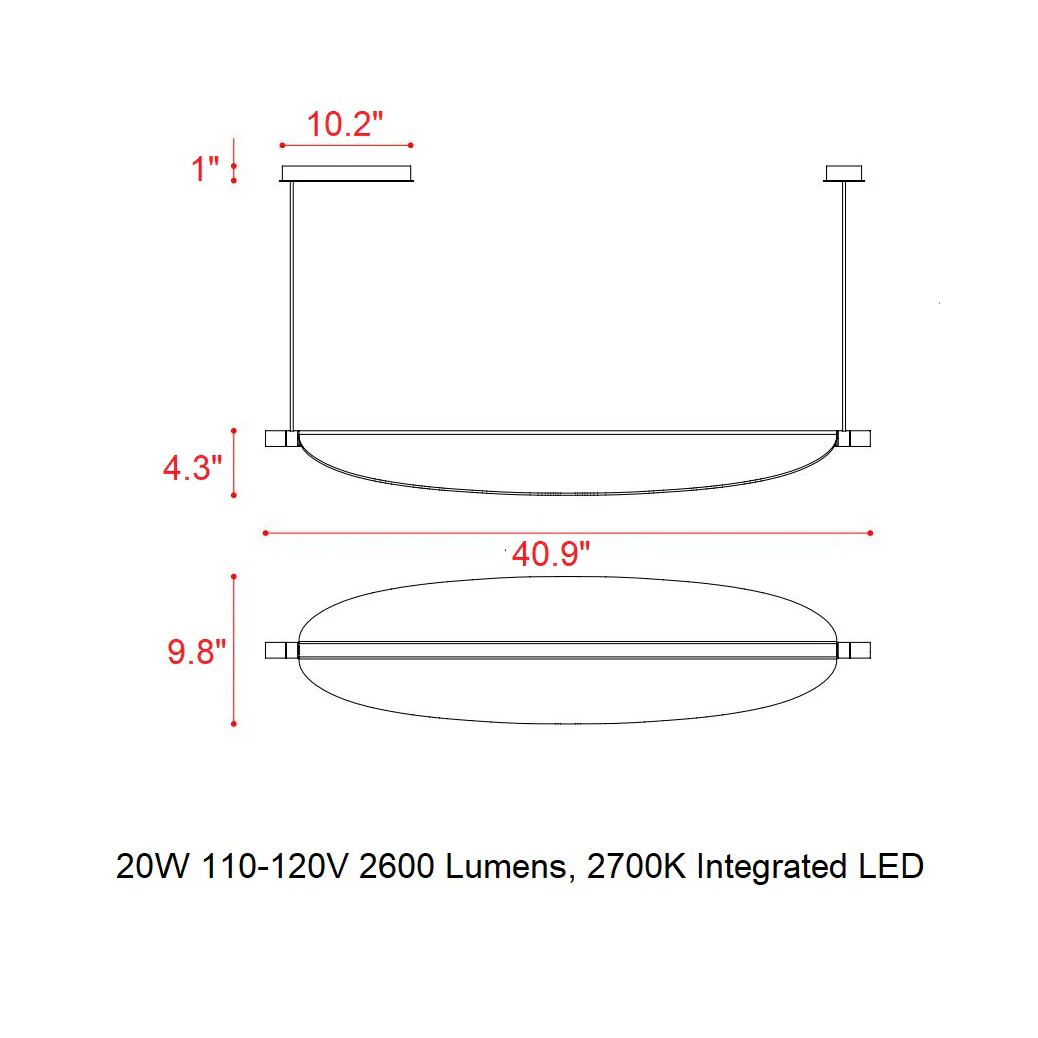Thula LED Pendant Light - Image 14