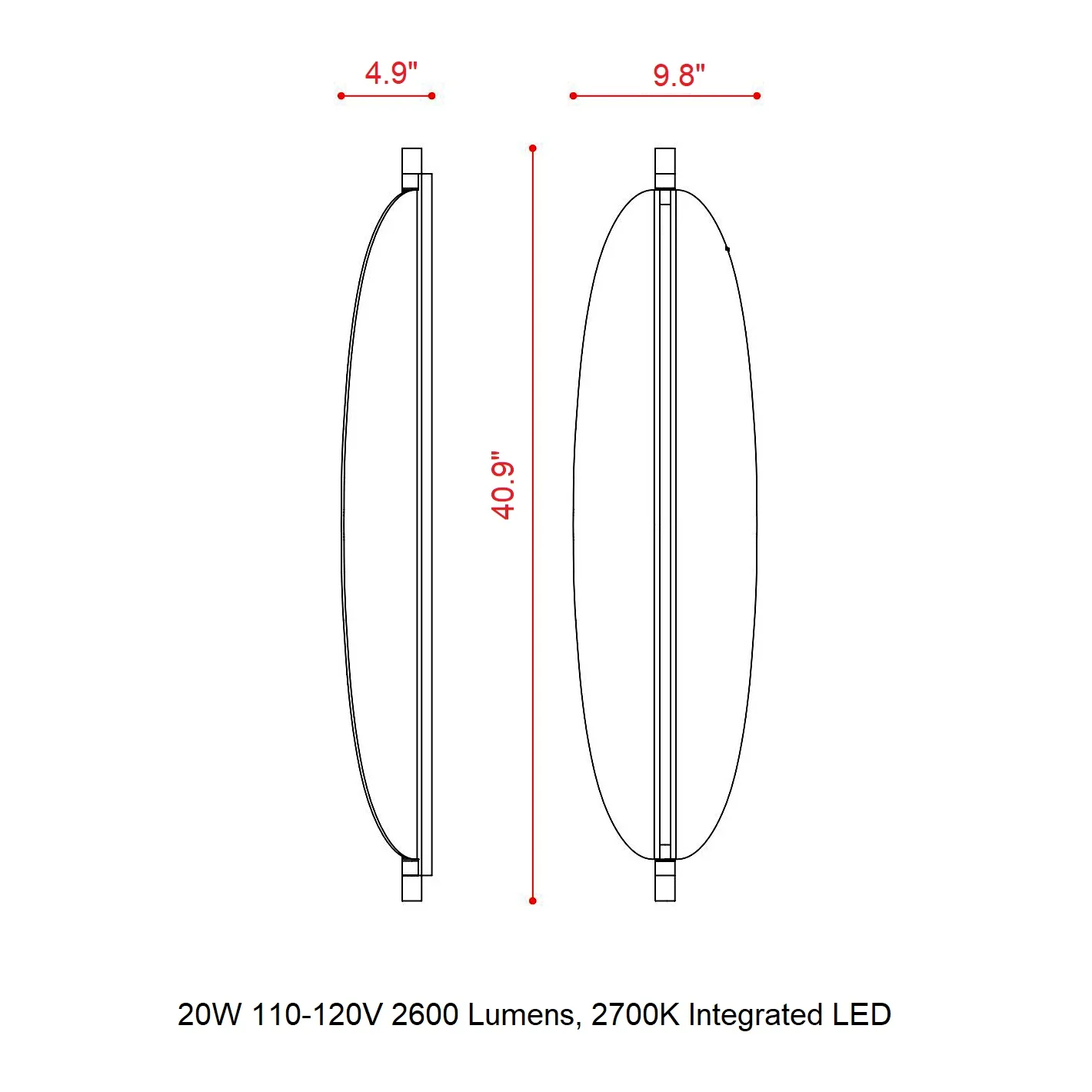 Thula LED Wall Sconce - Image 18