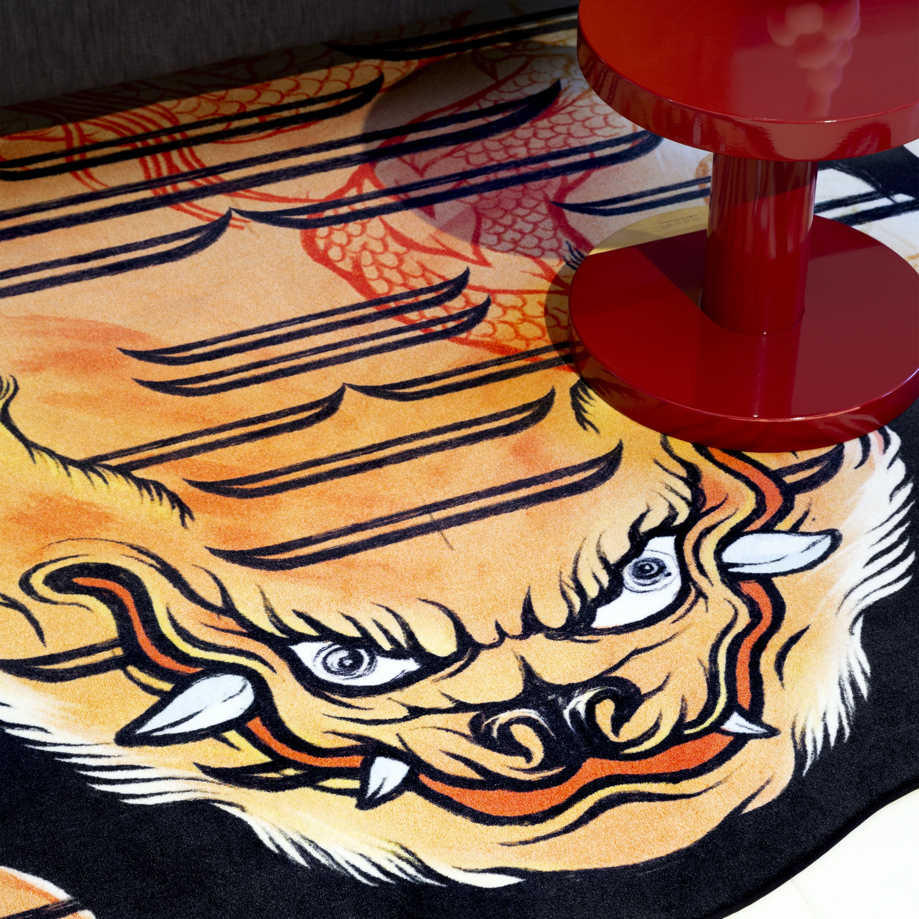 Tiger from Tibet Rug - Image 4