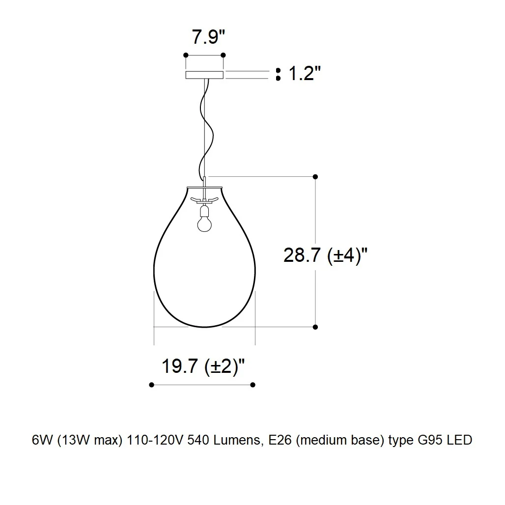 Tim LED Pendant Light - Image 22