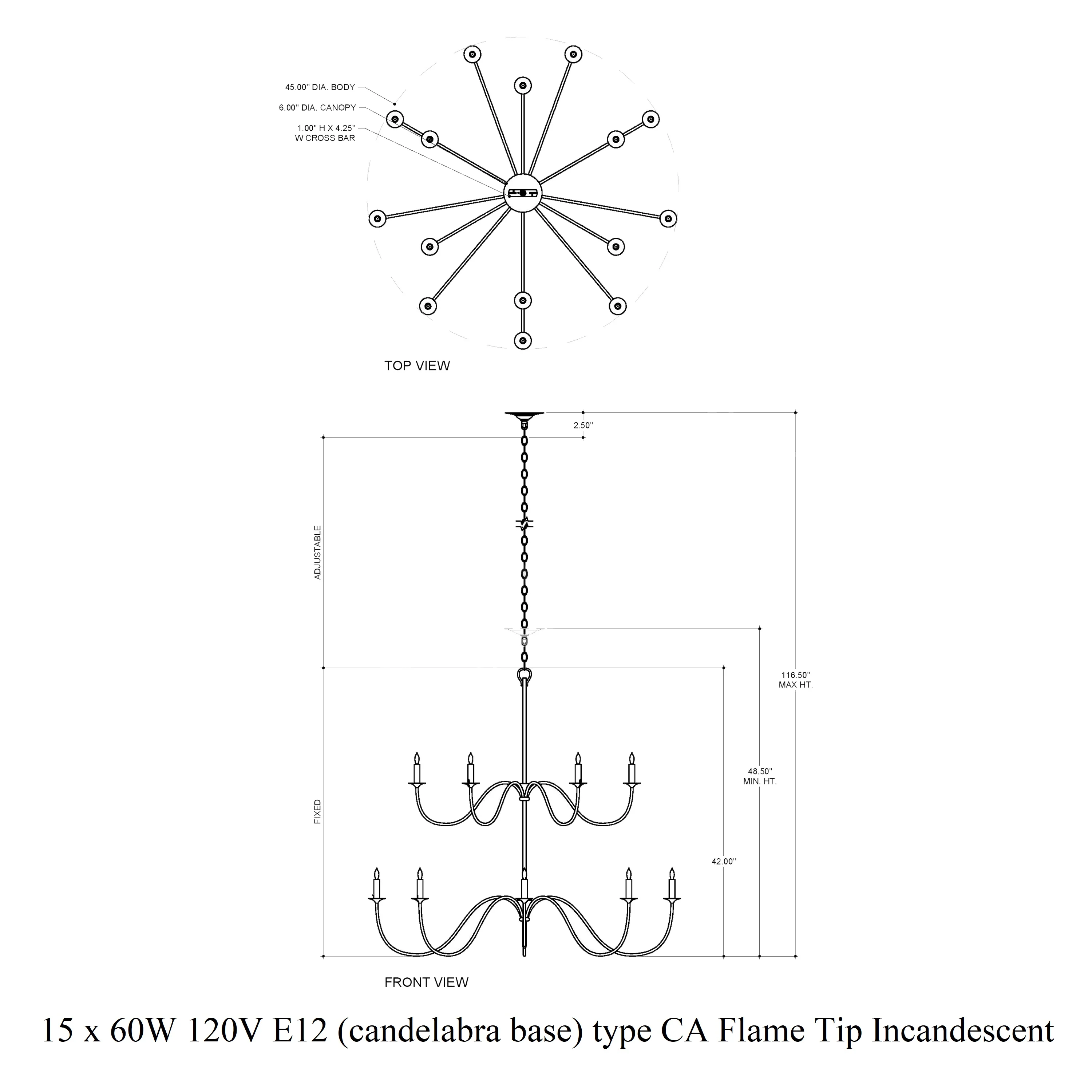 Tirrell Chandelier - Image 10