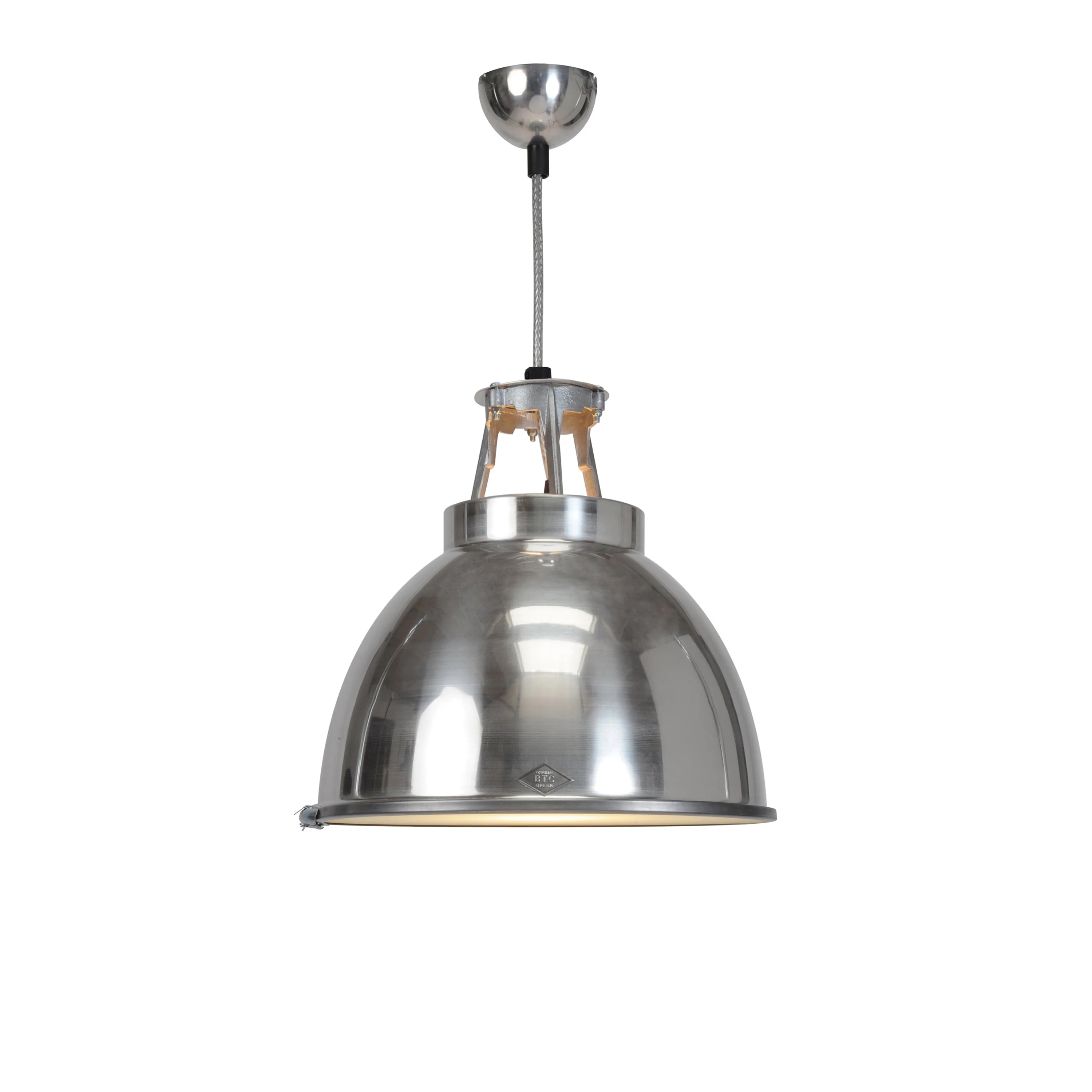 Titan Pendant Light with Etched Glass - Image 10