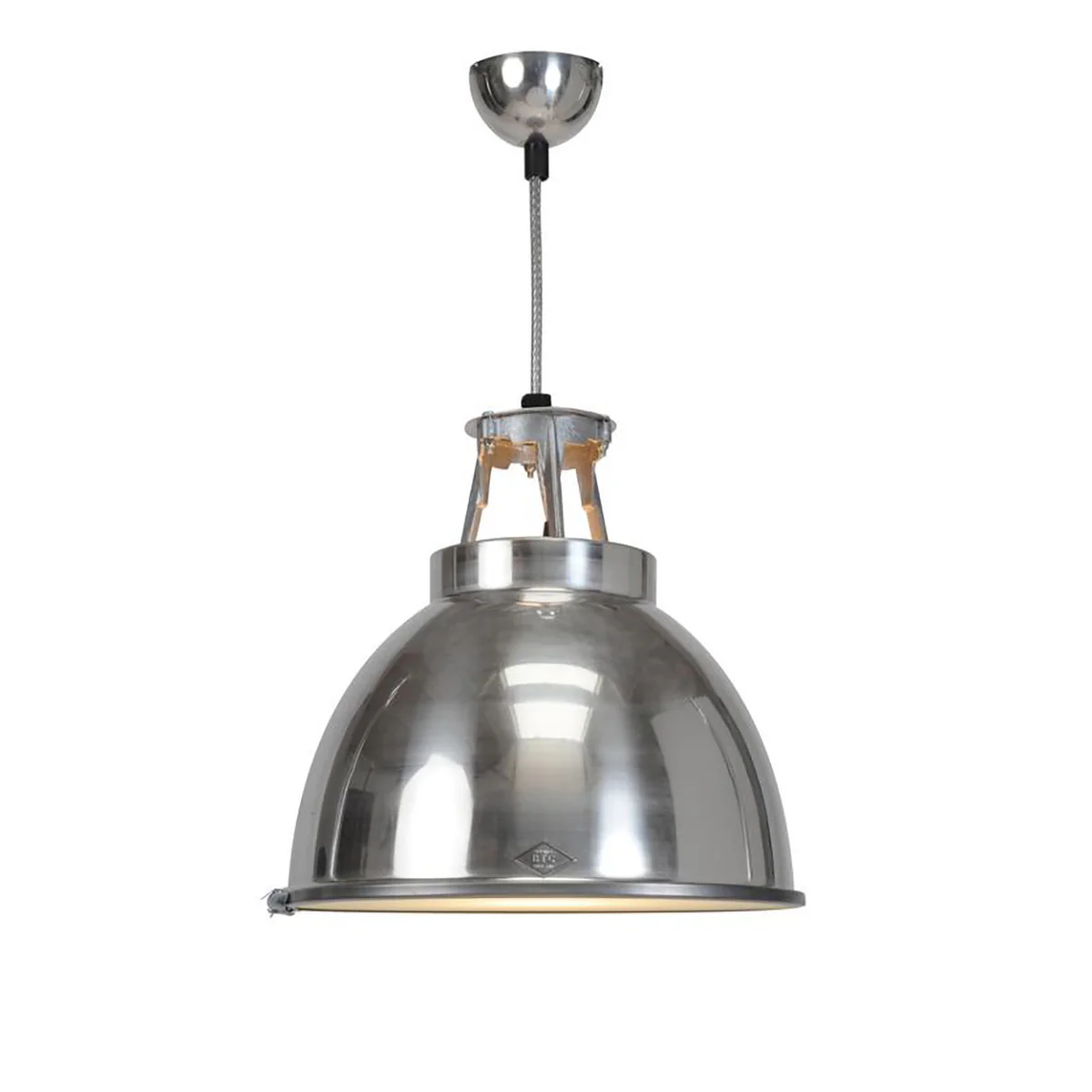 Titan Pendant Light with Etched Glass - Image 11